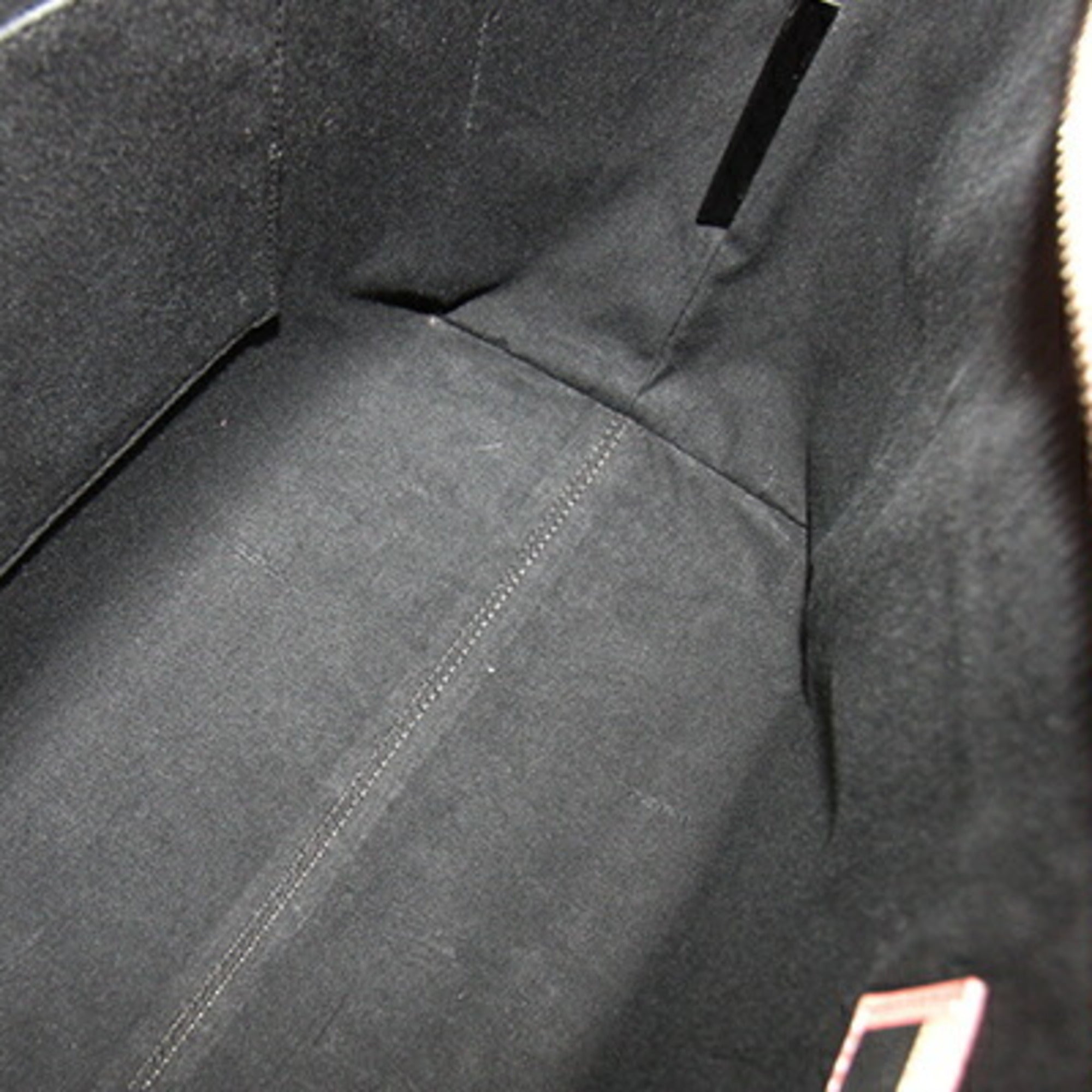 Fendi Black Pink Leather Tote Bag (Pre-Owned)
