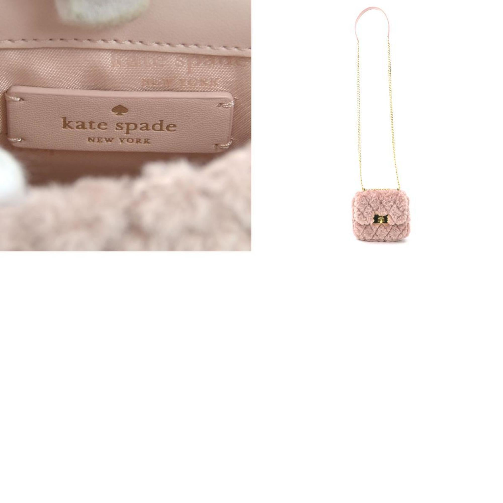 Kate Spade Pink Fur Shoulder Bag (Pre-Owned)