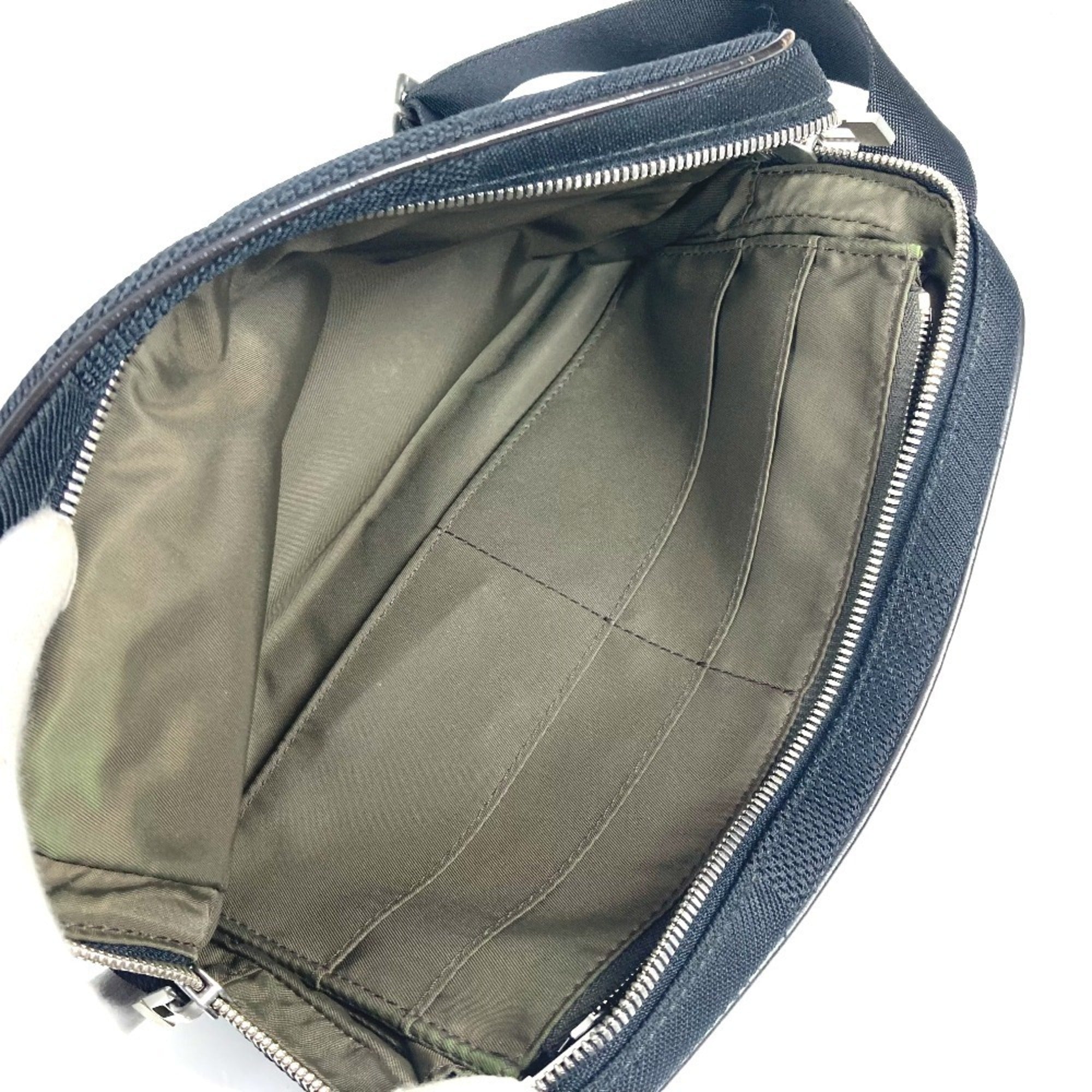 Louis Vuitton Black Noir Damier Geant Fanny Pack Shoulder Bag Sling Bag (Pre-Owned)