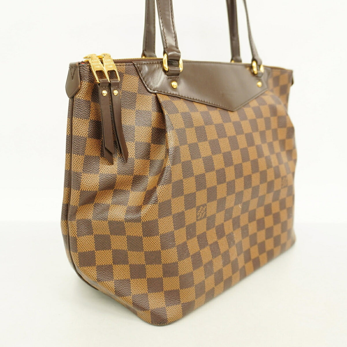 Louis Vuitton Ebene Handbag (Pre-Owned)