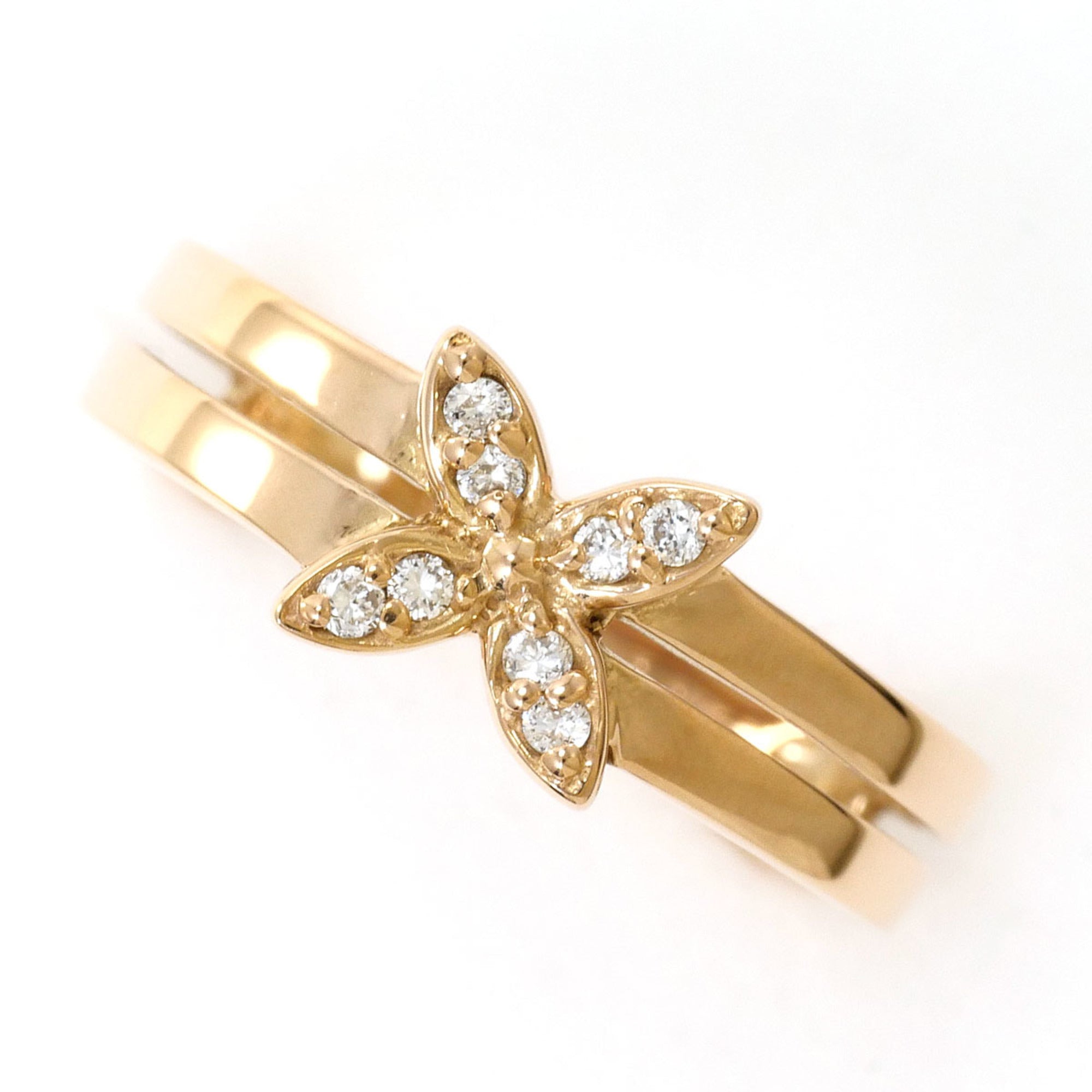 Unbranded Pink Gold Pink Gold (18K) Band Ring (Pre-Owned)
