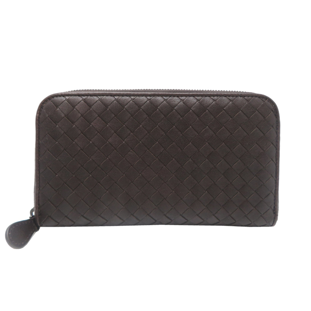 Bottega Veneta Brown Leather Long Wallet (Bi-Fold) (Pre-Owned)