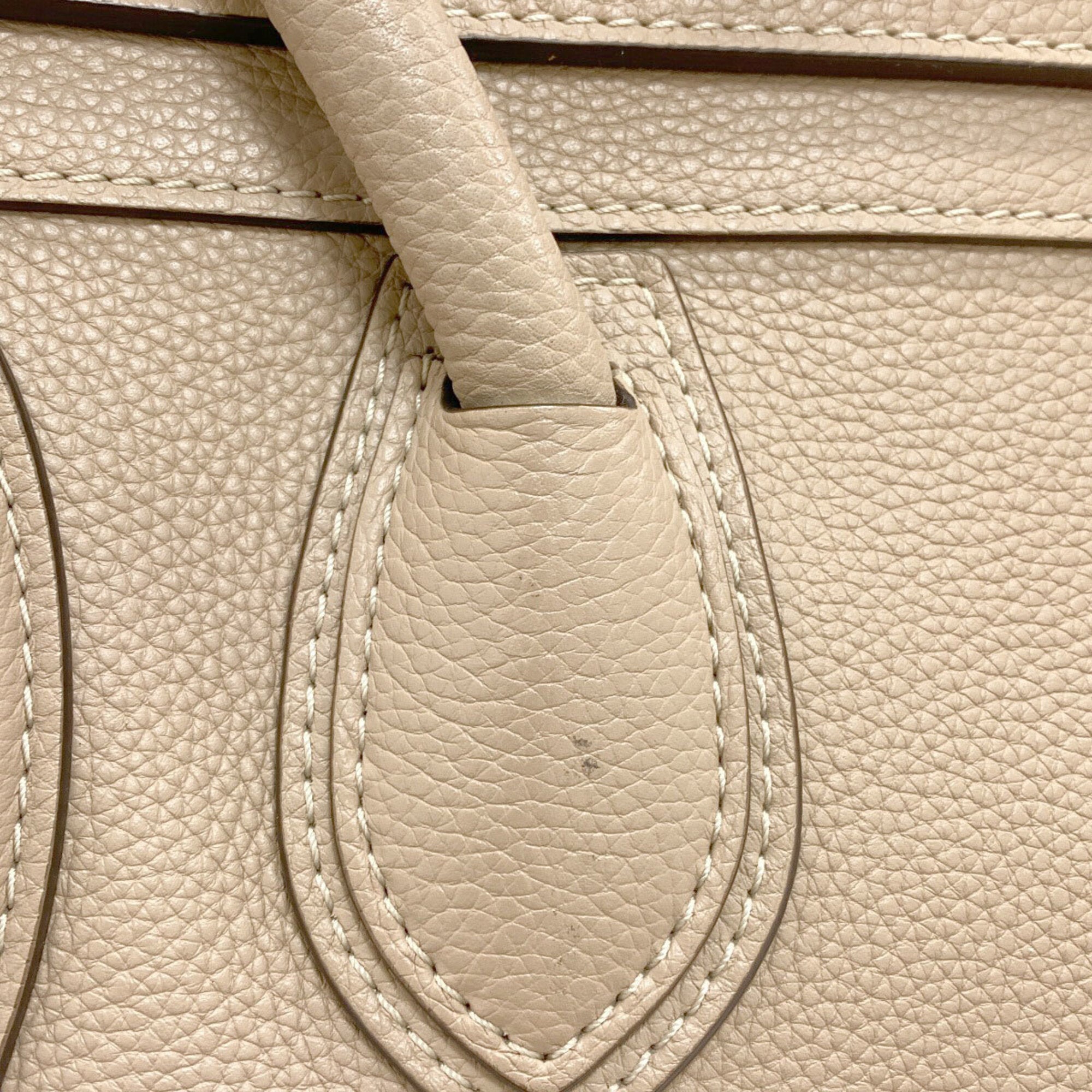 Celine Brown Leather Tote Bag (Pre-Owned)