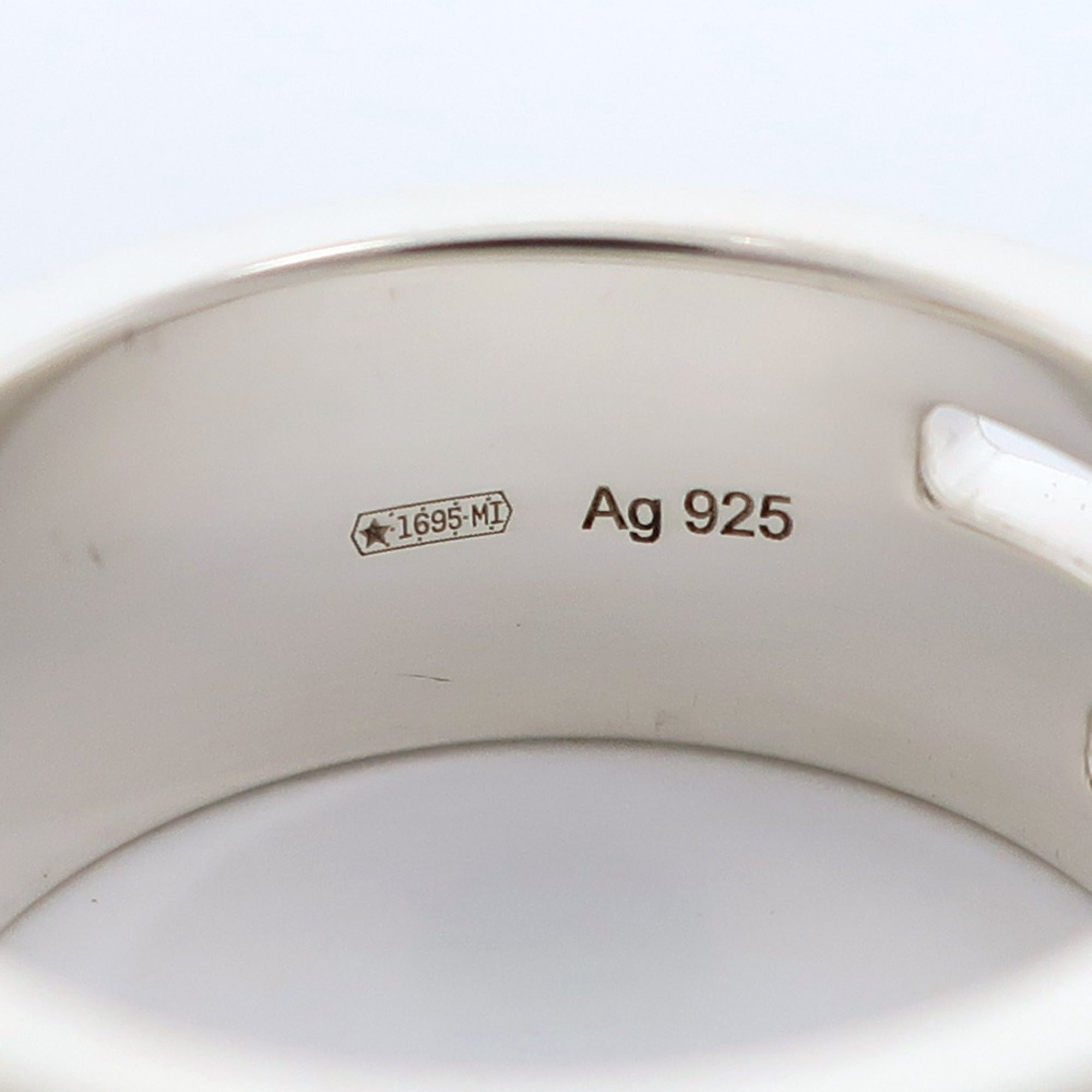Gucci Silver 925 Band Ring (Pre-Owned)