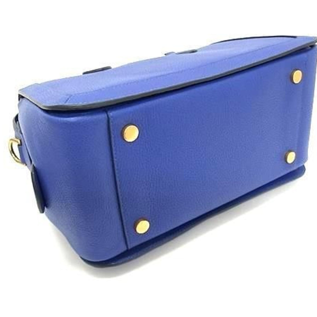 Kate Spade Blue Leather Handbag Shoulder Bag (Pre-Owned)