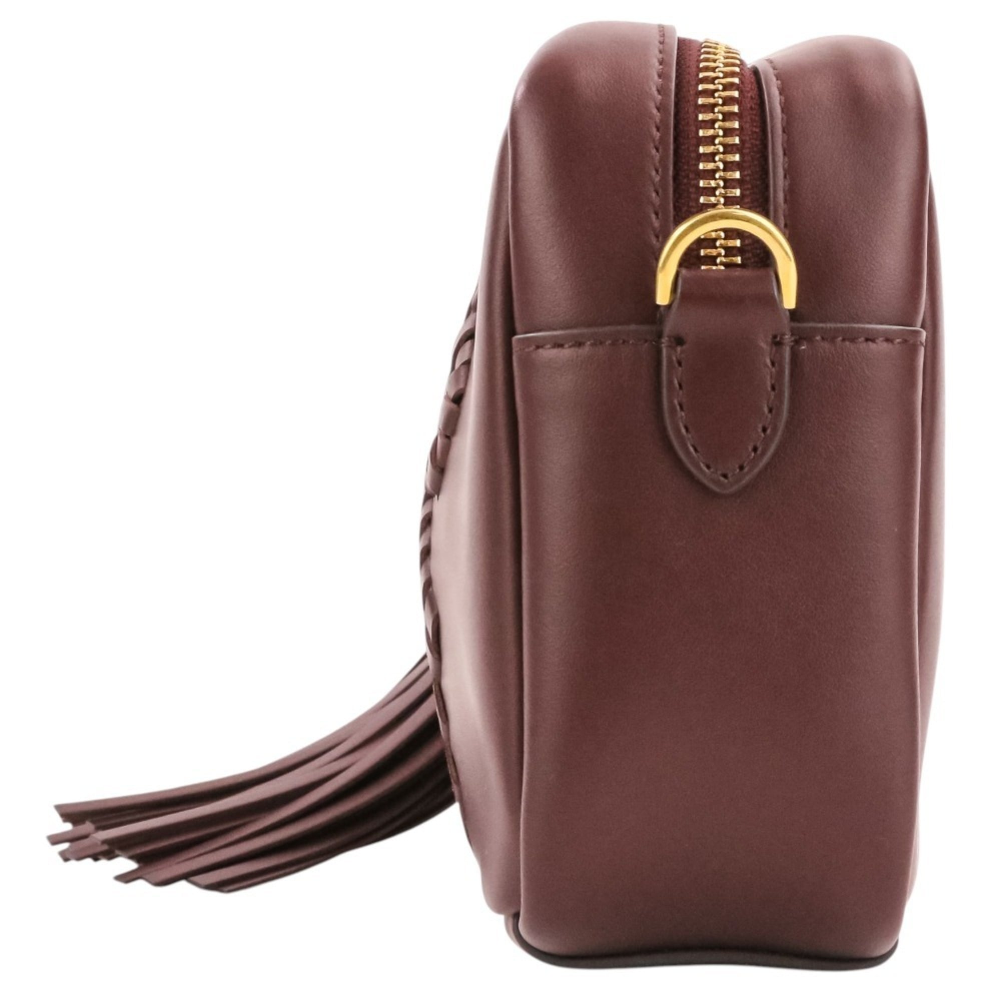 Anya Hindmarch Bordeaux Shoulder Bag (Pre-Owned)