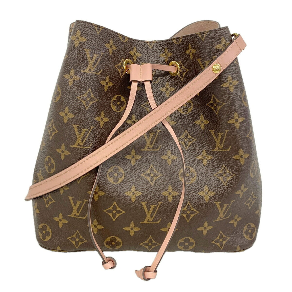 Louis Vuitton Brown Rose Poudre Shoulder Bag (Pre-Owned)