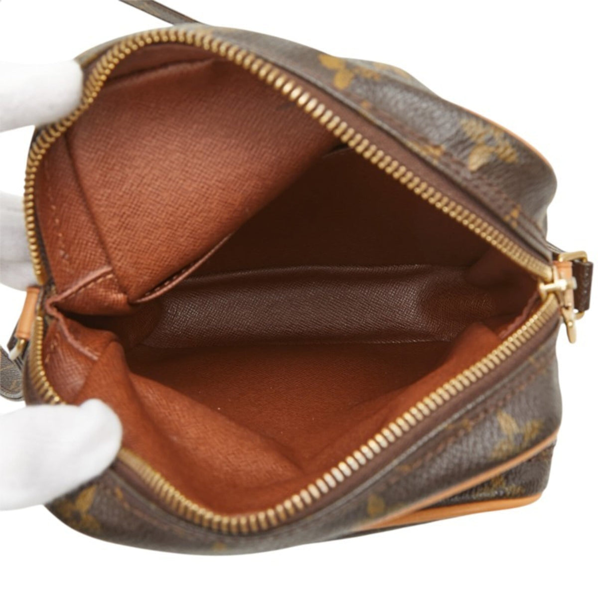 Louis Vuitton Monogram Brown Pvc Leather Shoulder Bag (Pre-Owned)