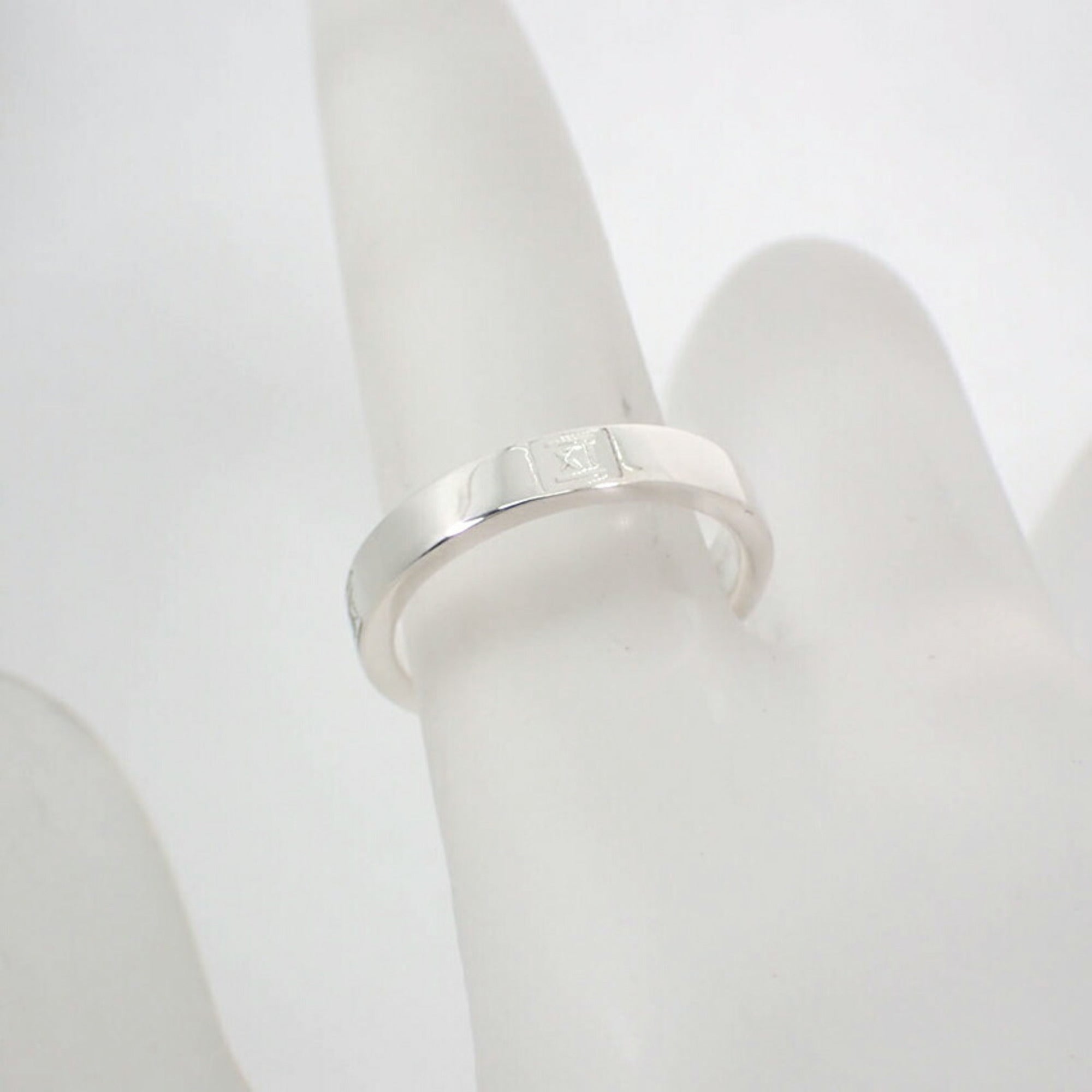 Tiffany Sterling Silver 925 Band Ring (Pre-Owned)