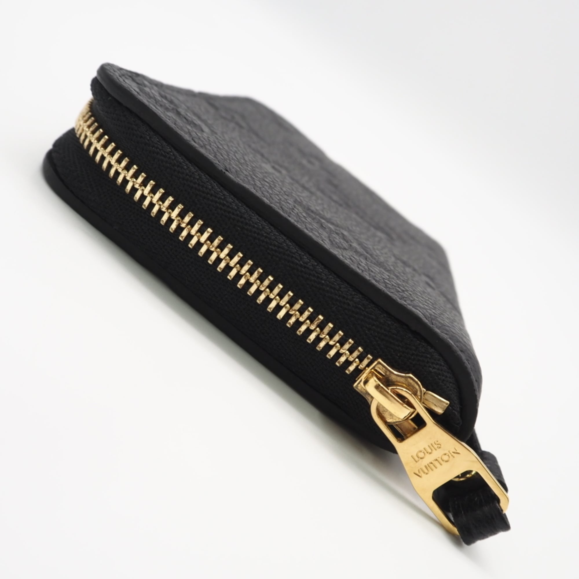 Louis Vuitton Monogram Empreinte Black Leather Coin Purse/Coin Case (Pre-Owned)