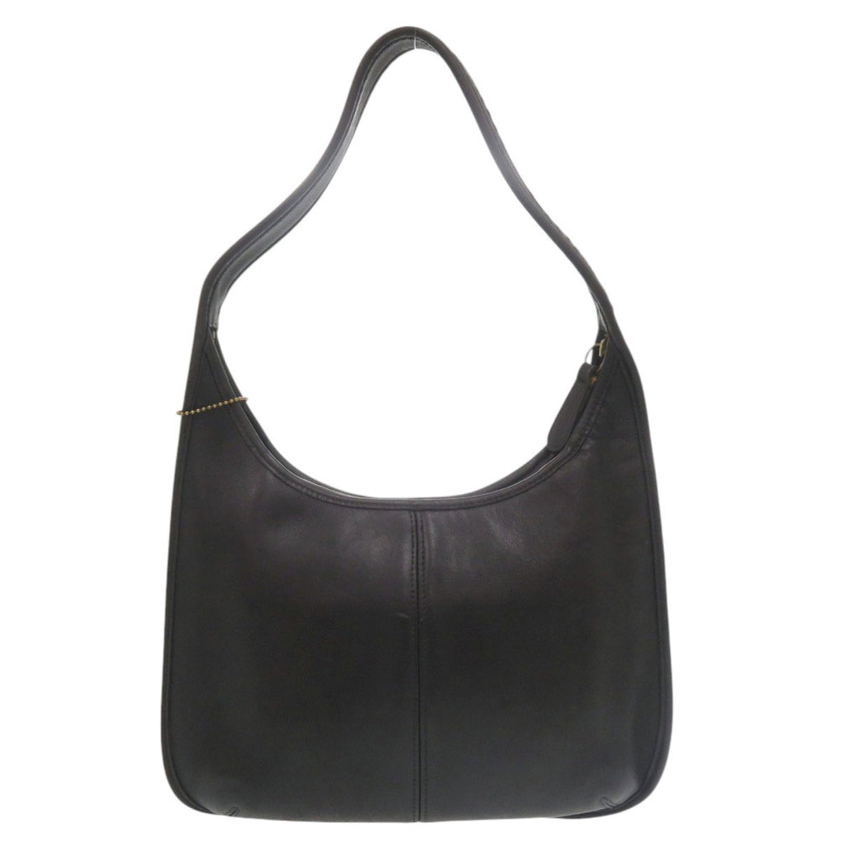 Coach Black Leather Handbag Shoulder Bag (Pre-Owned)