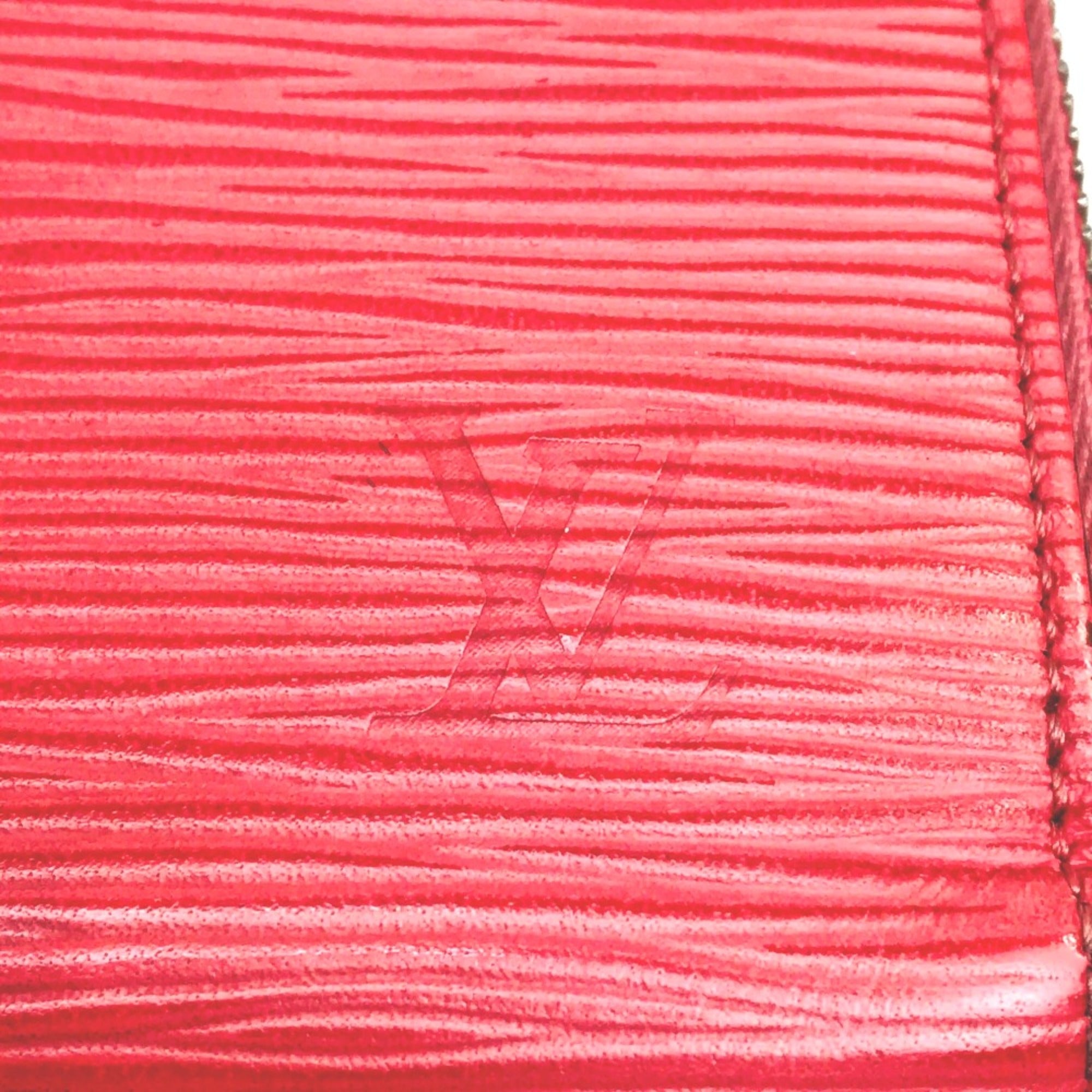 Louis Vuitton Pink Leather Long Wallet (Bi-Fold) (Pre-Owned)
