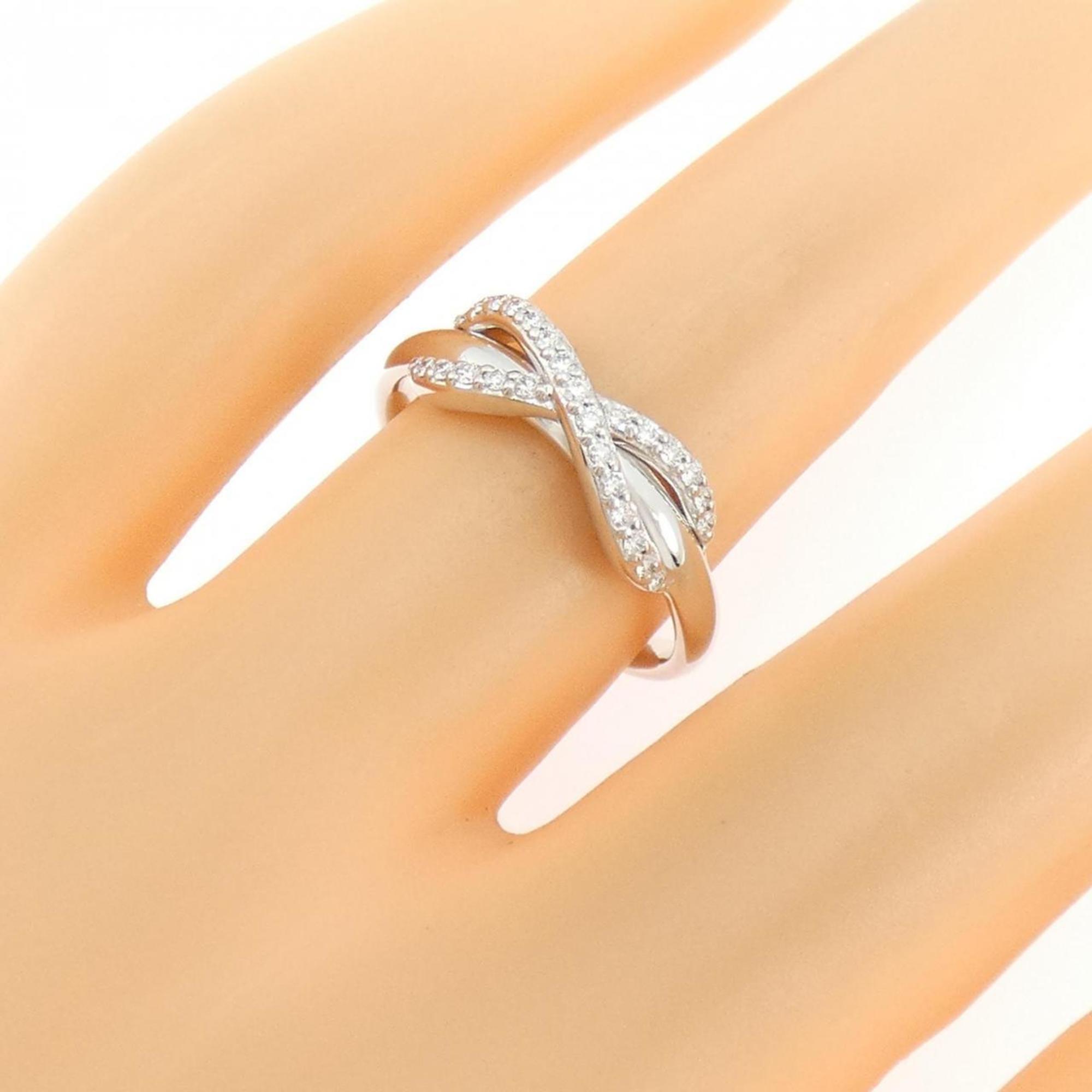 Tiffany White Gold (18K) Band Ring (Pre-Owned)