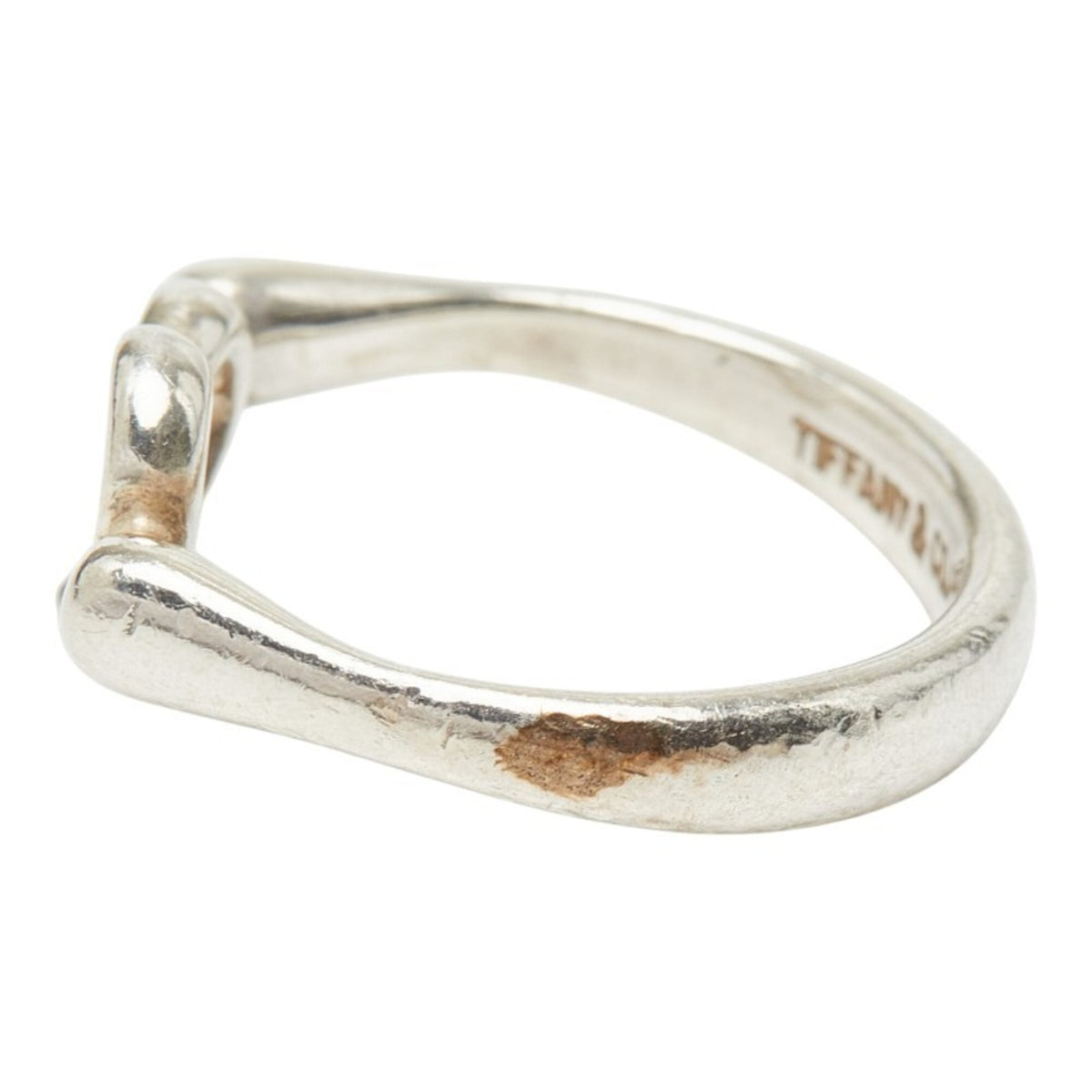 Tiffany Silver 925 Band Ring (Pre-Owned)