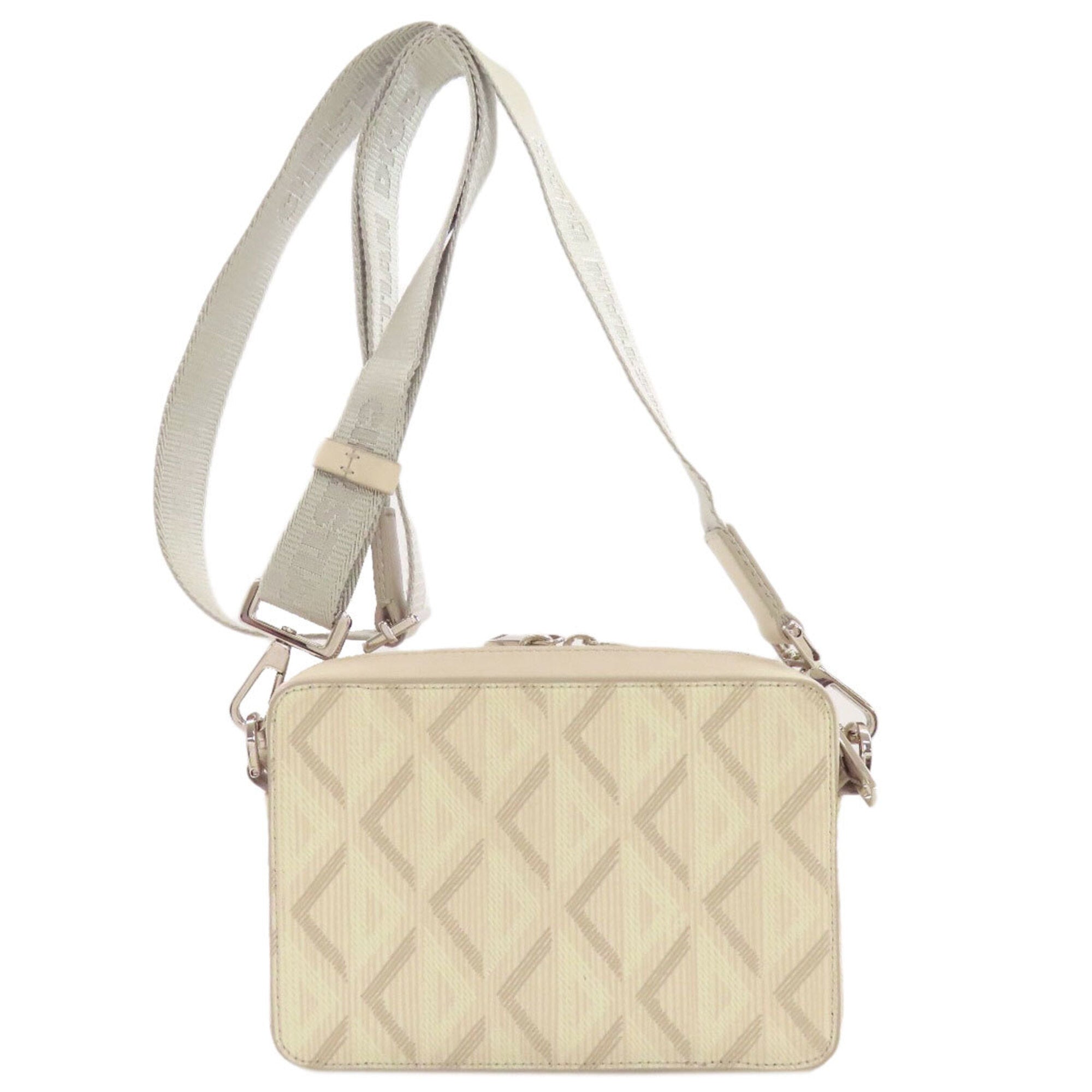 Christian Dior Ivory Pvc Shoulder Bag (Pre-Owned)