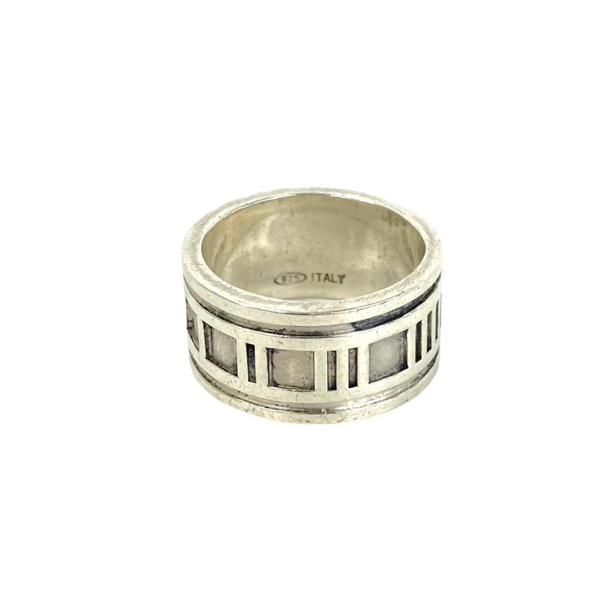 Tiffany Silver Silver 925 Band Ring (Pre-Owned)