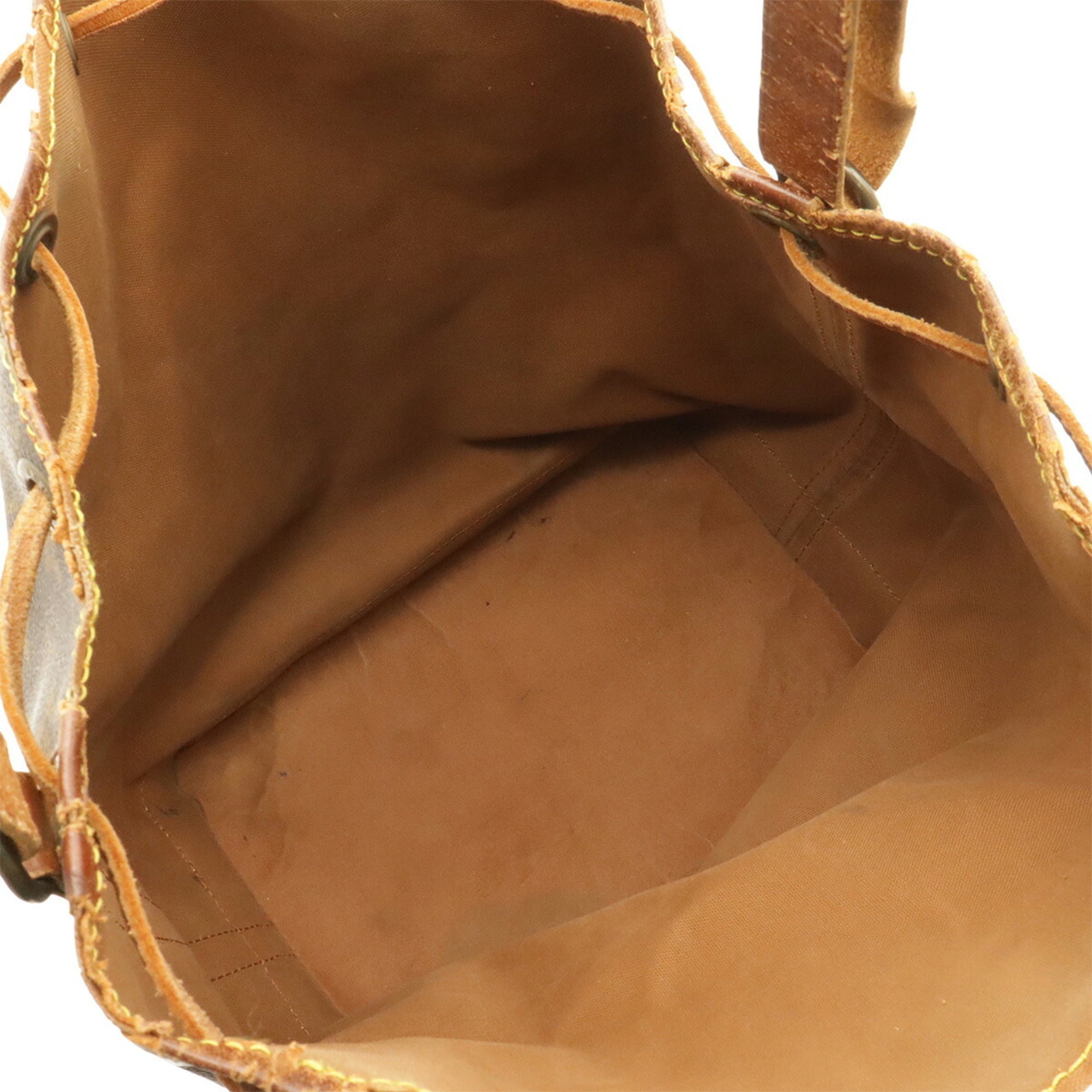 Louis Vuitton Brown Monogram Canvas Pvc Coated Canvas Shoulder Bag (Pre-Owned)