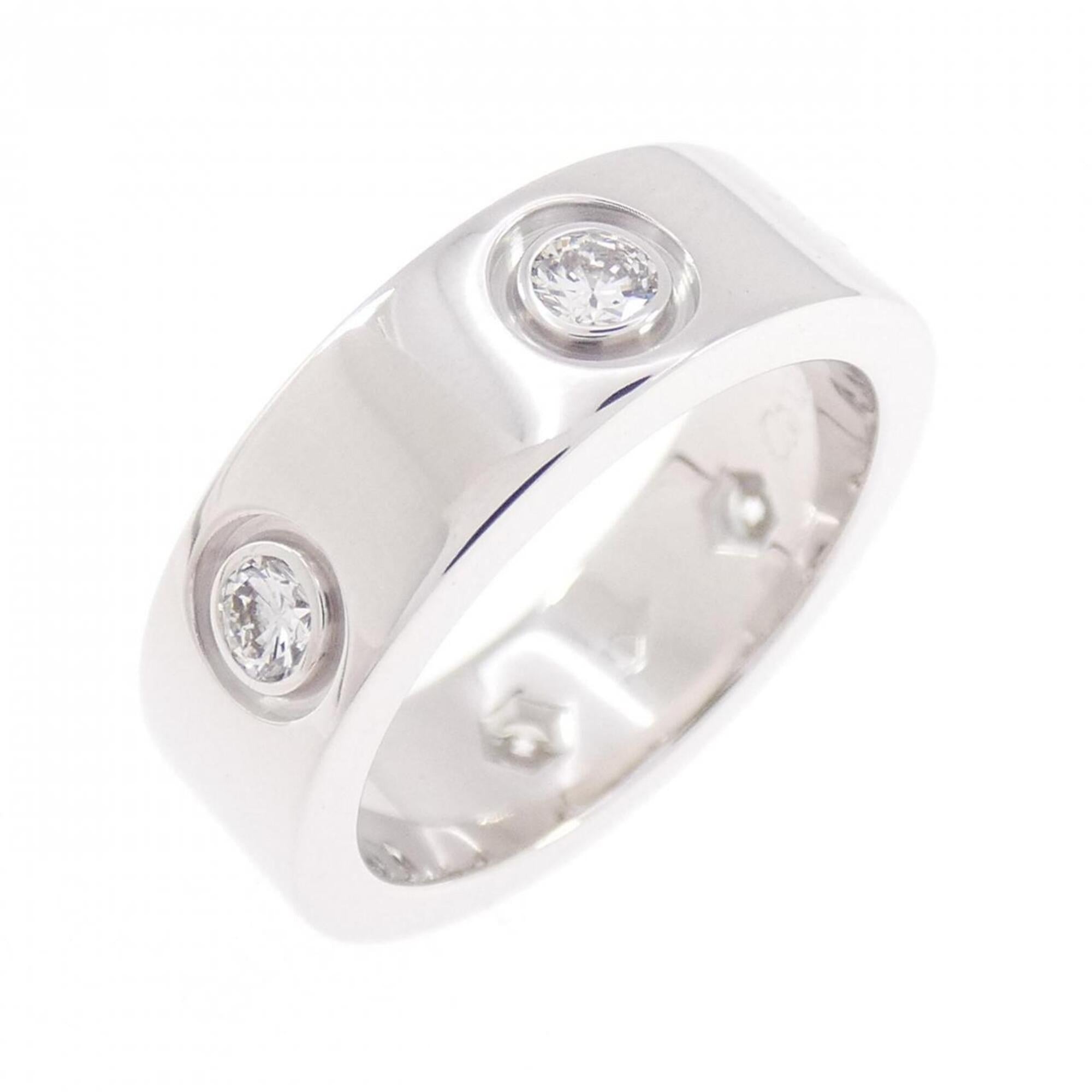 Cartier White Gold White Gold (18K) Band Ring (Pre-Owned)