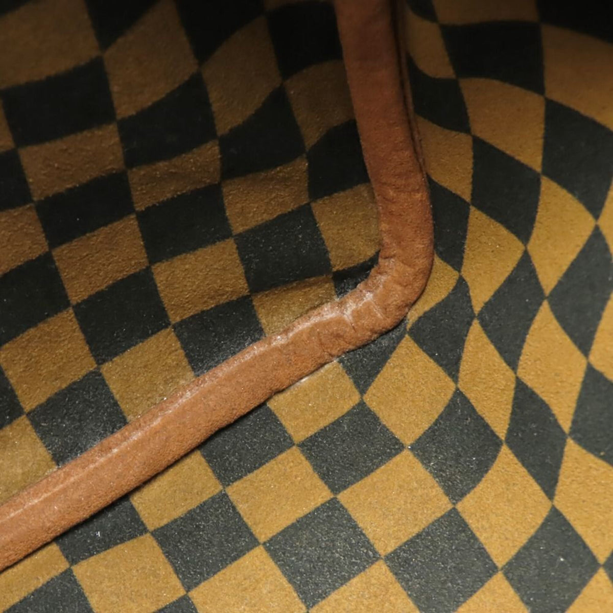 Louis Vuitton Damier Multi-Color Noir Damier Canvas Leather Handbag (Pre-Owned)