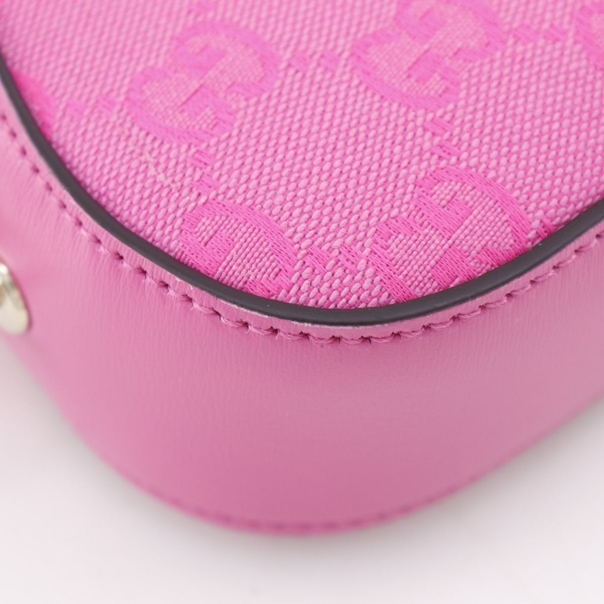 Gucci Pink Gg Canvas Shoulder Bag (Pre-Owned)