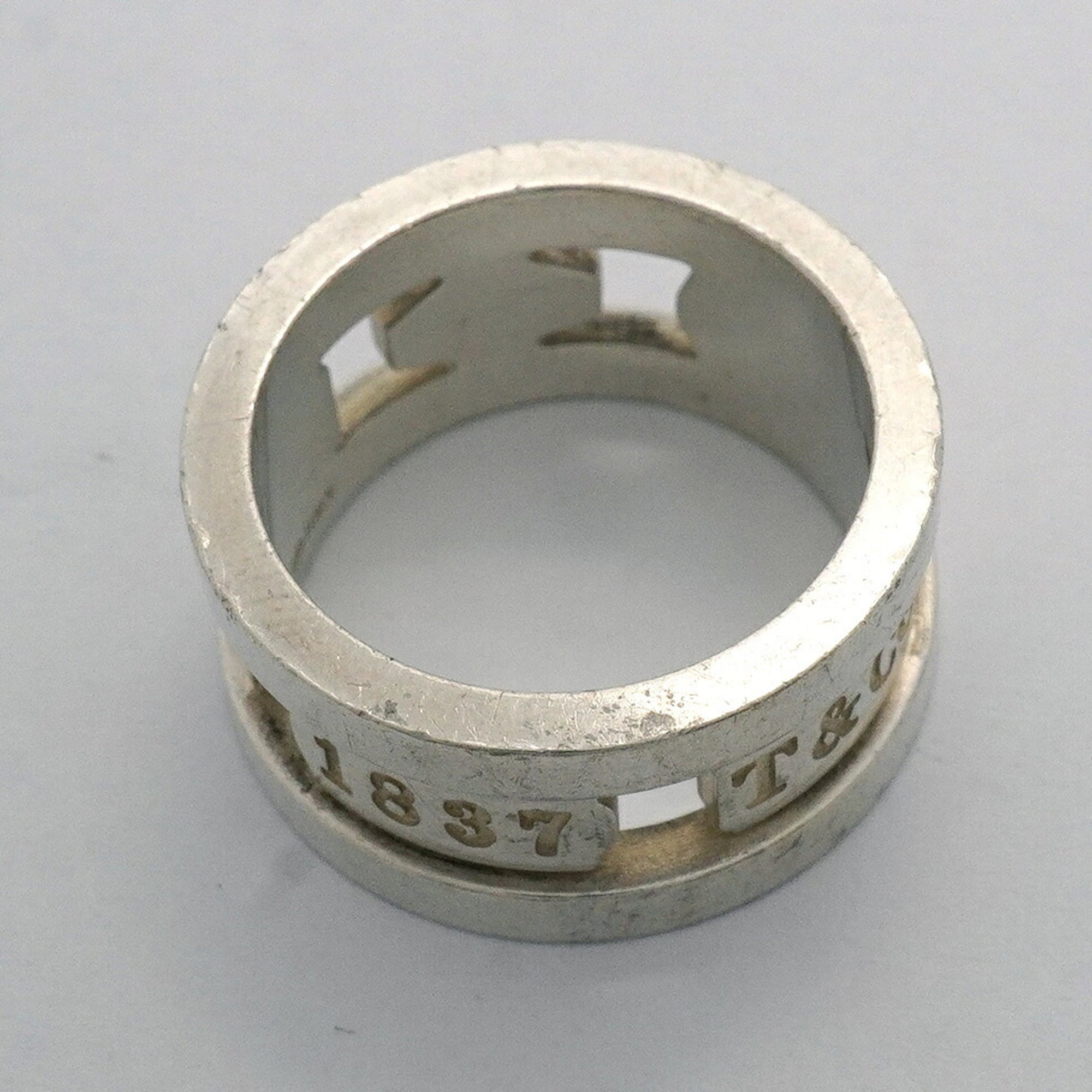 Tiffany Silver 925 Band Ring (Pre-Owned)