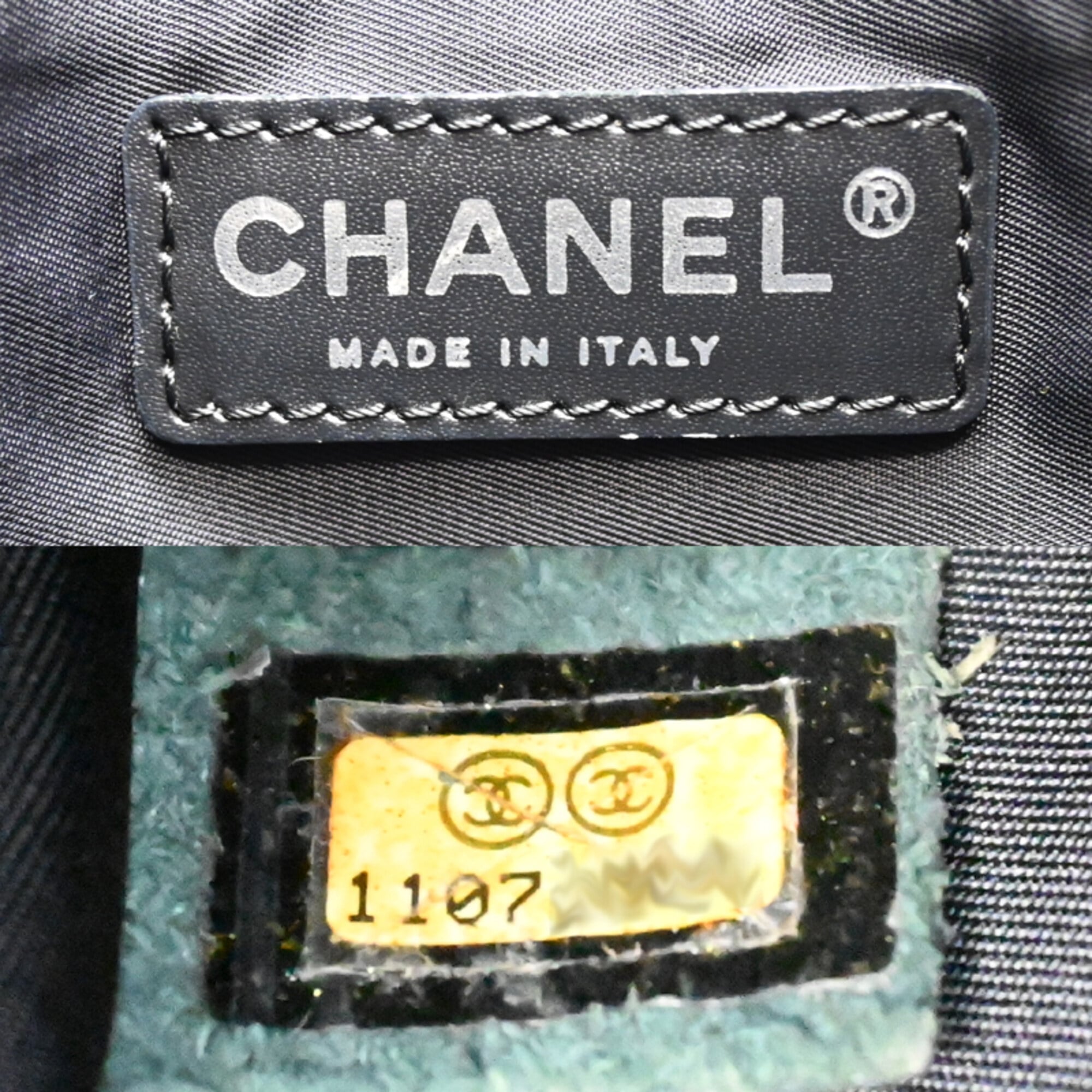 Chanel Brown Nylon Shoulder Bag (Pre-Owned)