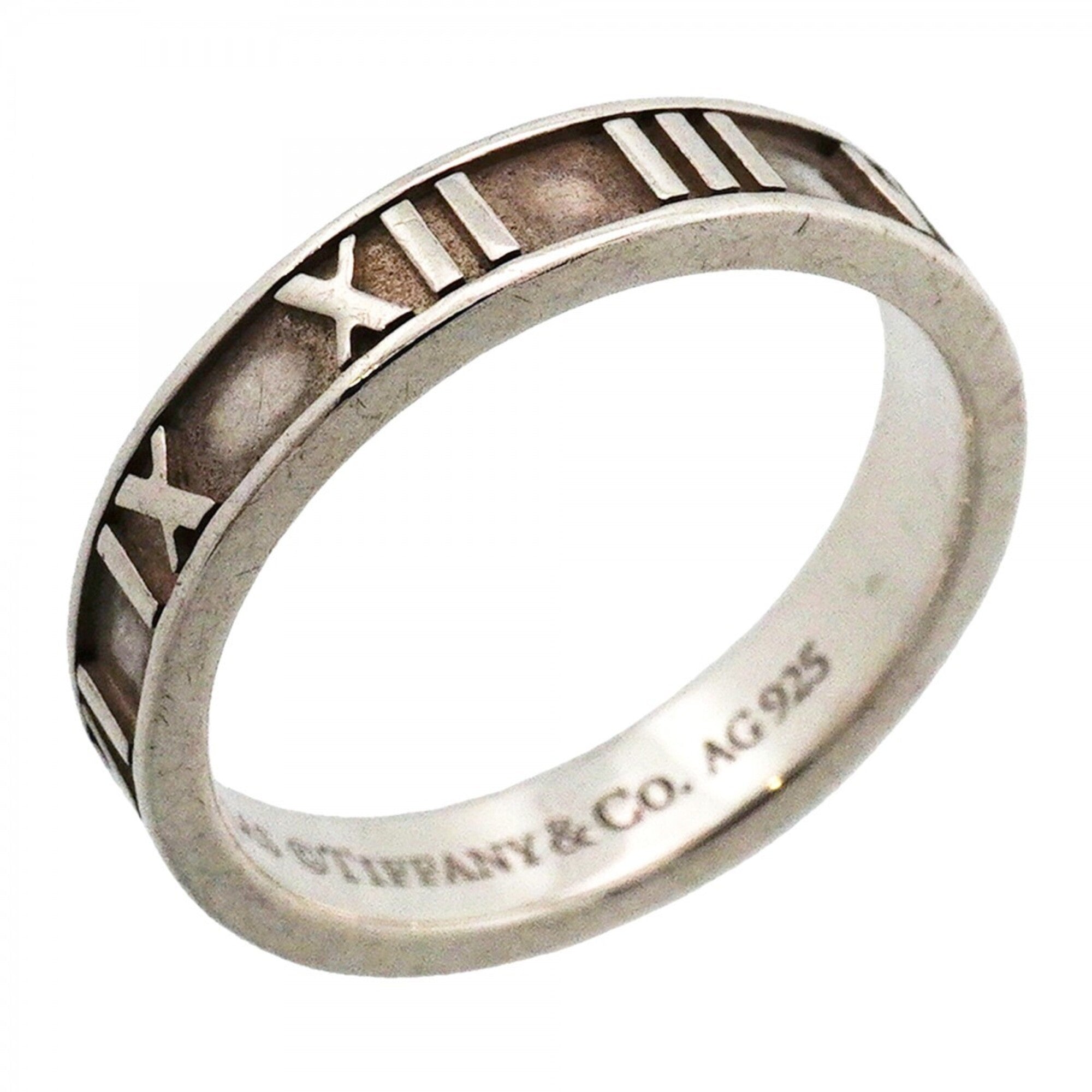 Tiffany Silver 925 Band Ring (Pre-Owned)