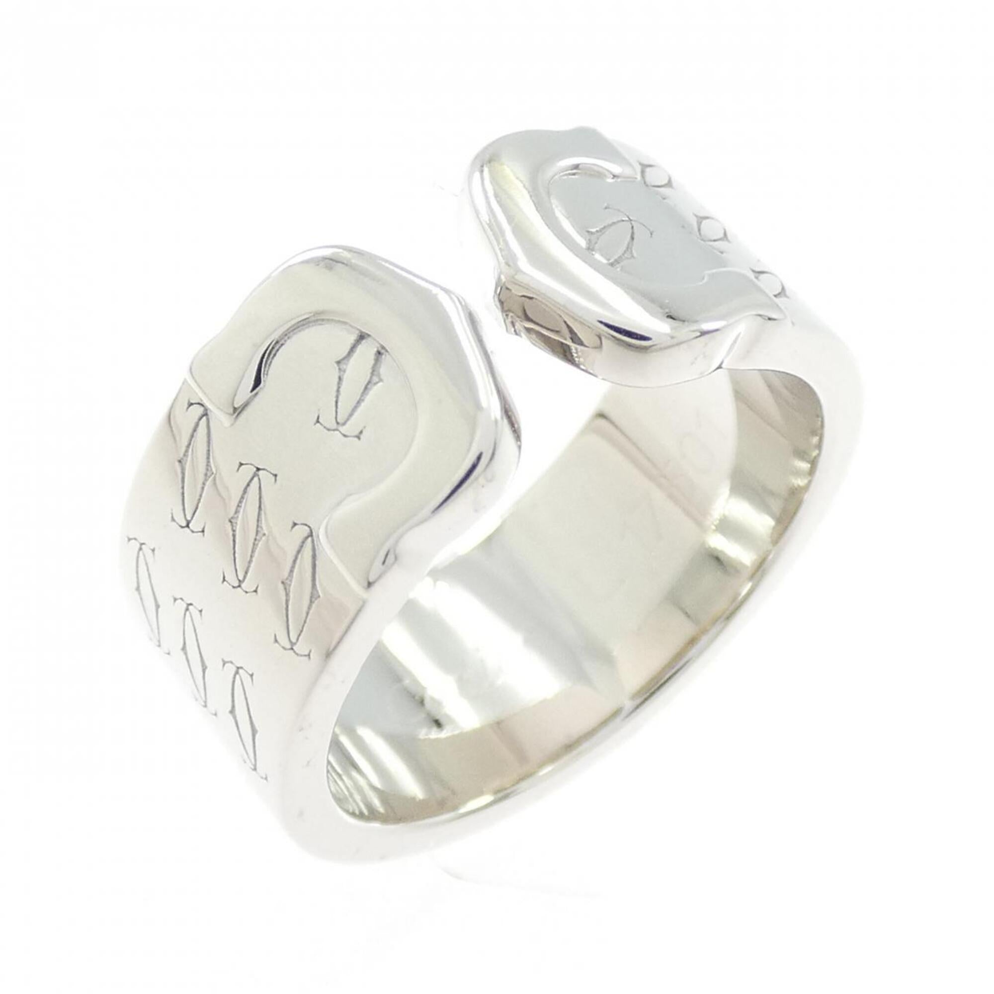 Cartier White Gold White Gold (18K) Band Ring (Pre-Owned)