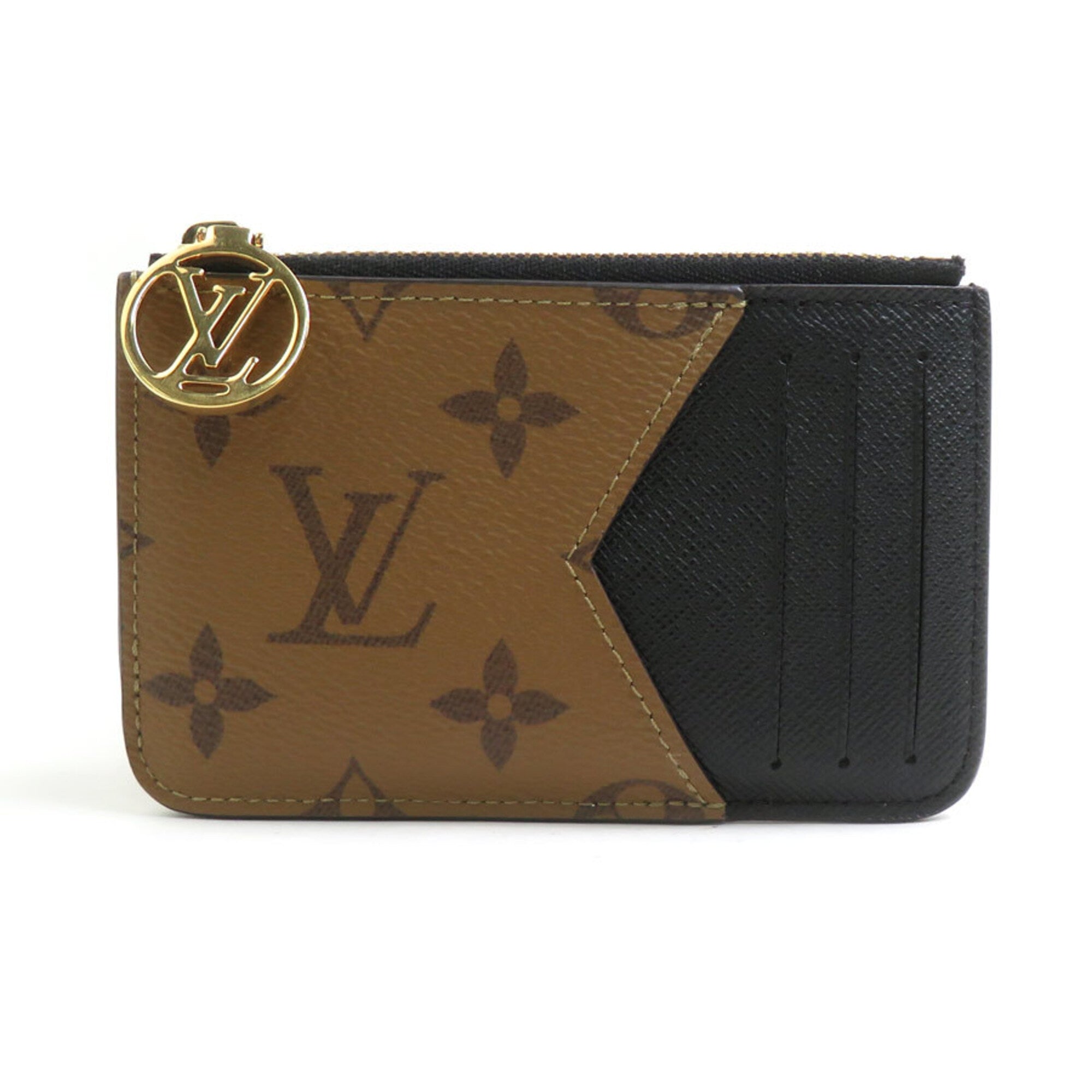 Louis Vuitton Brown Pvc Coin Purse/Coin Case (Pre-Owned)