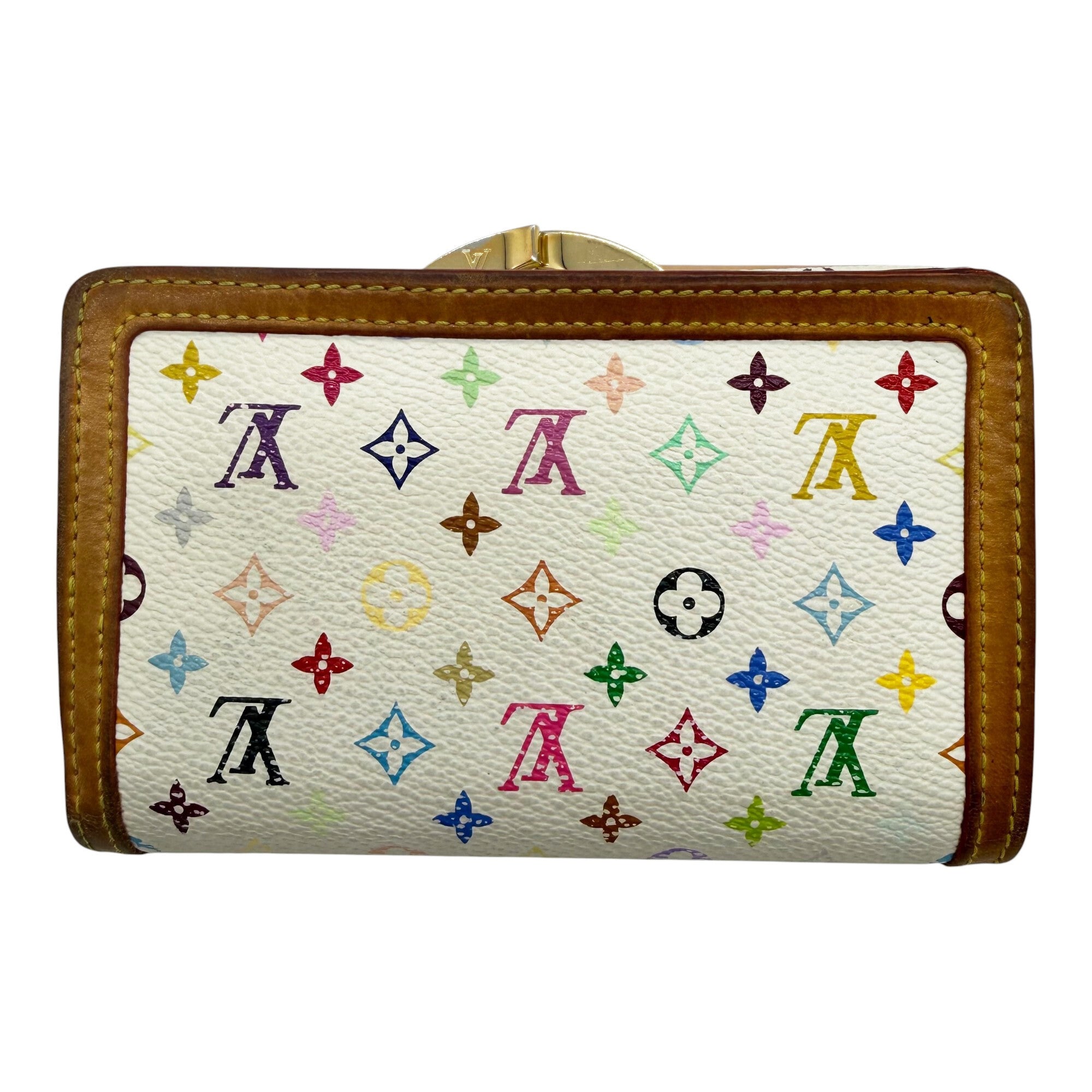 Louis Vuitton Monogram Multicolore Multi-Color Monogram Wallet (Bi-Fold) (Pre-Owned)
