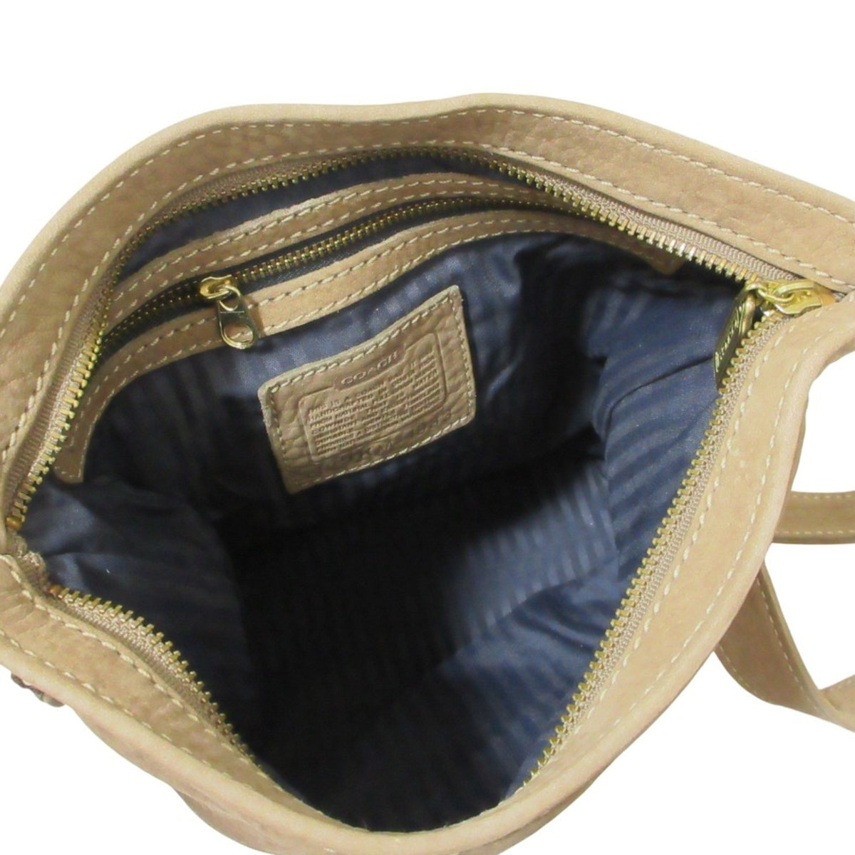 Coach Brown Leather Shoulder Bag (Pre-Owned)