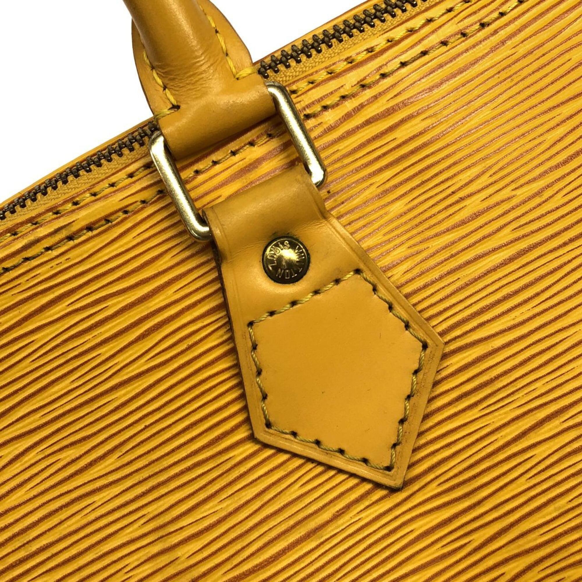 Louis Vuitton Yellow Leather Boston Bag (Pre-Owned)