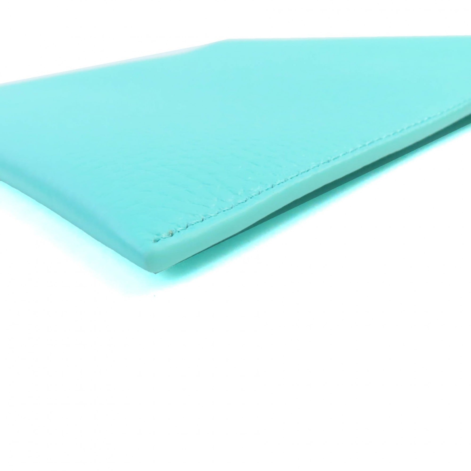 Tiffany Tiffany Blue Leather Pouch (Pre-Owned)