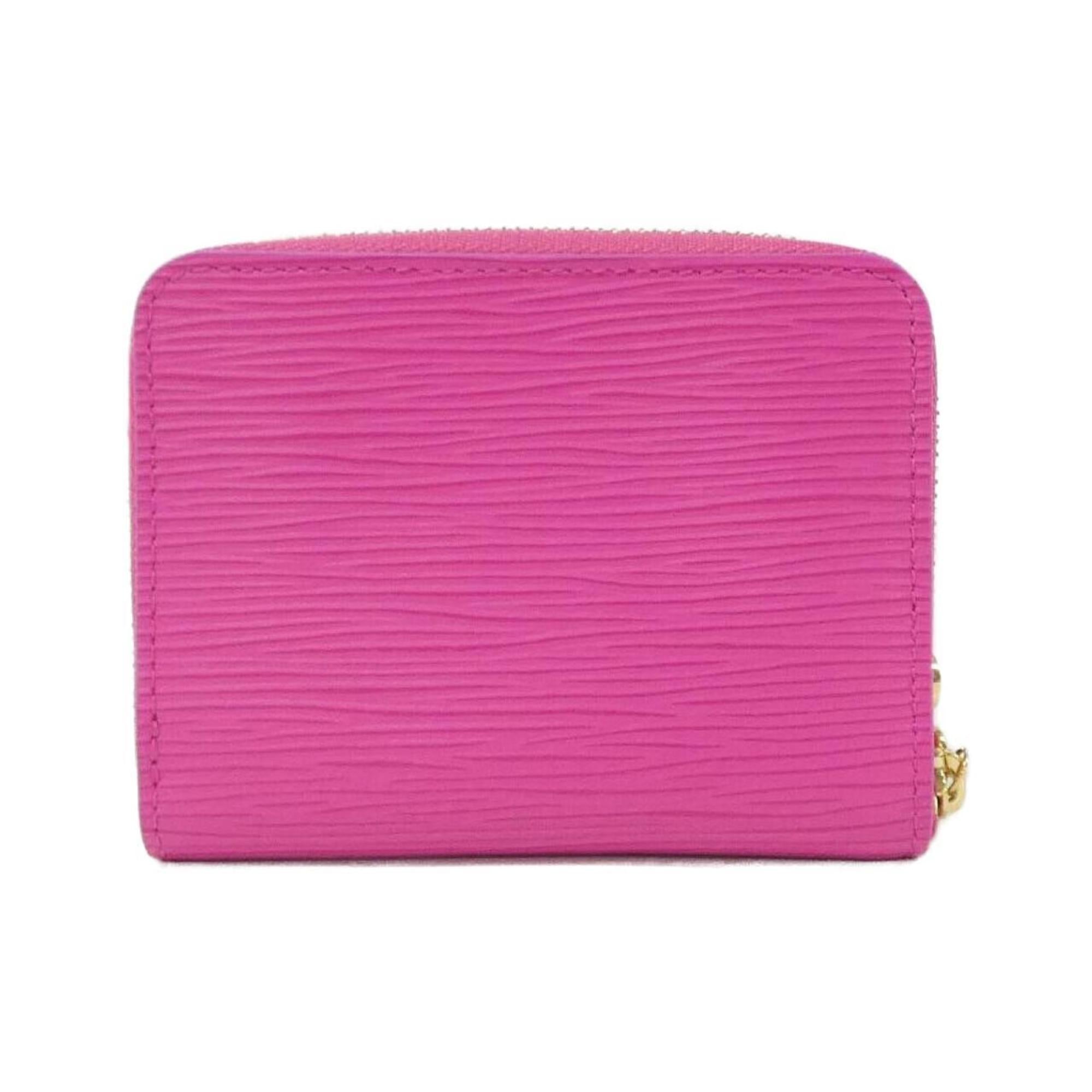 Louis Vuitton Pink Leather Coin Purse/Coin Case (Pre-Owned)