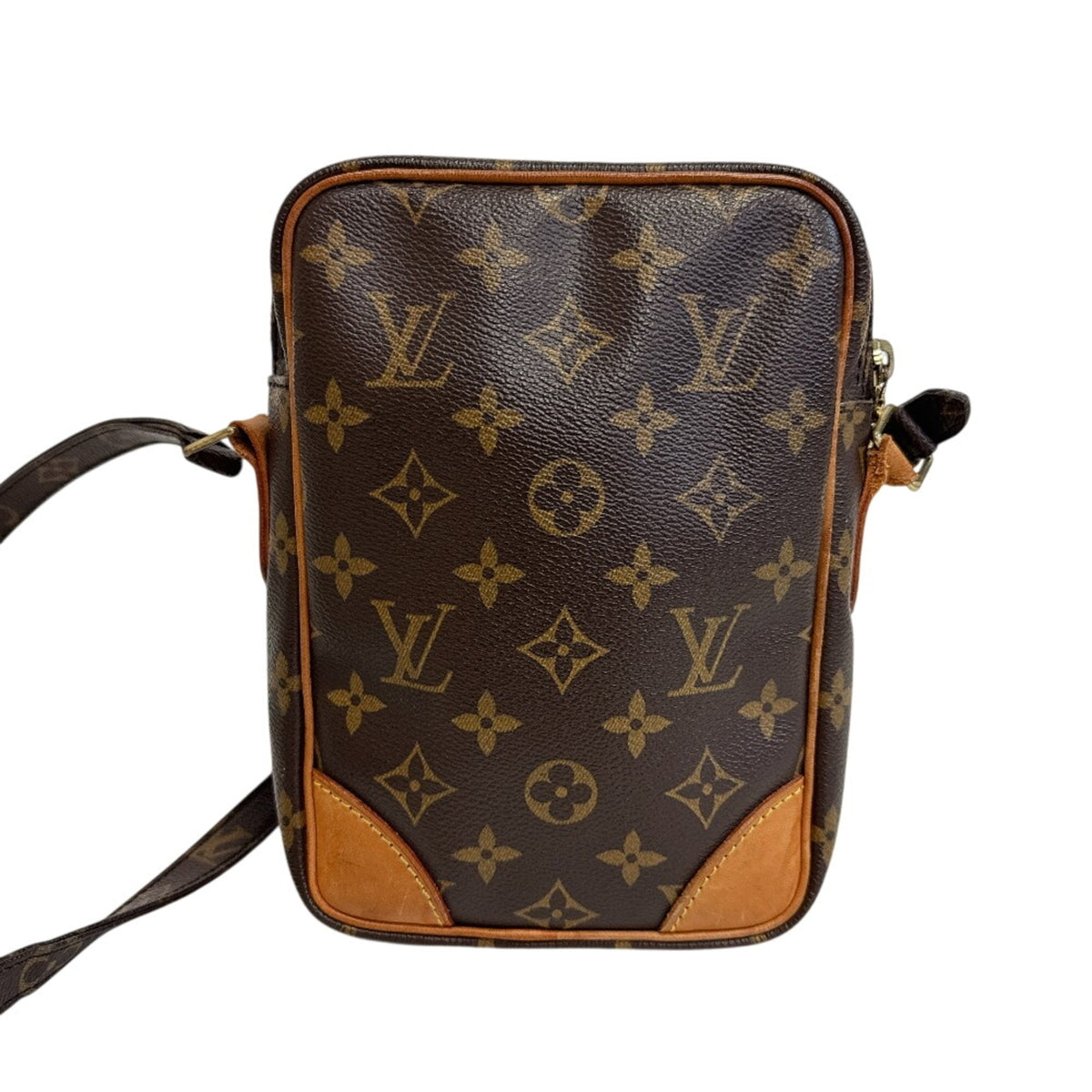 Louis Vuitton Monogram Brown Monogram Pochette Shoulder Bag (Pre-Owned)