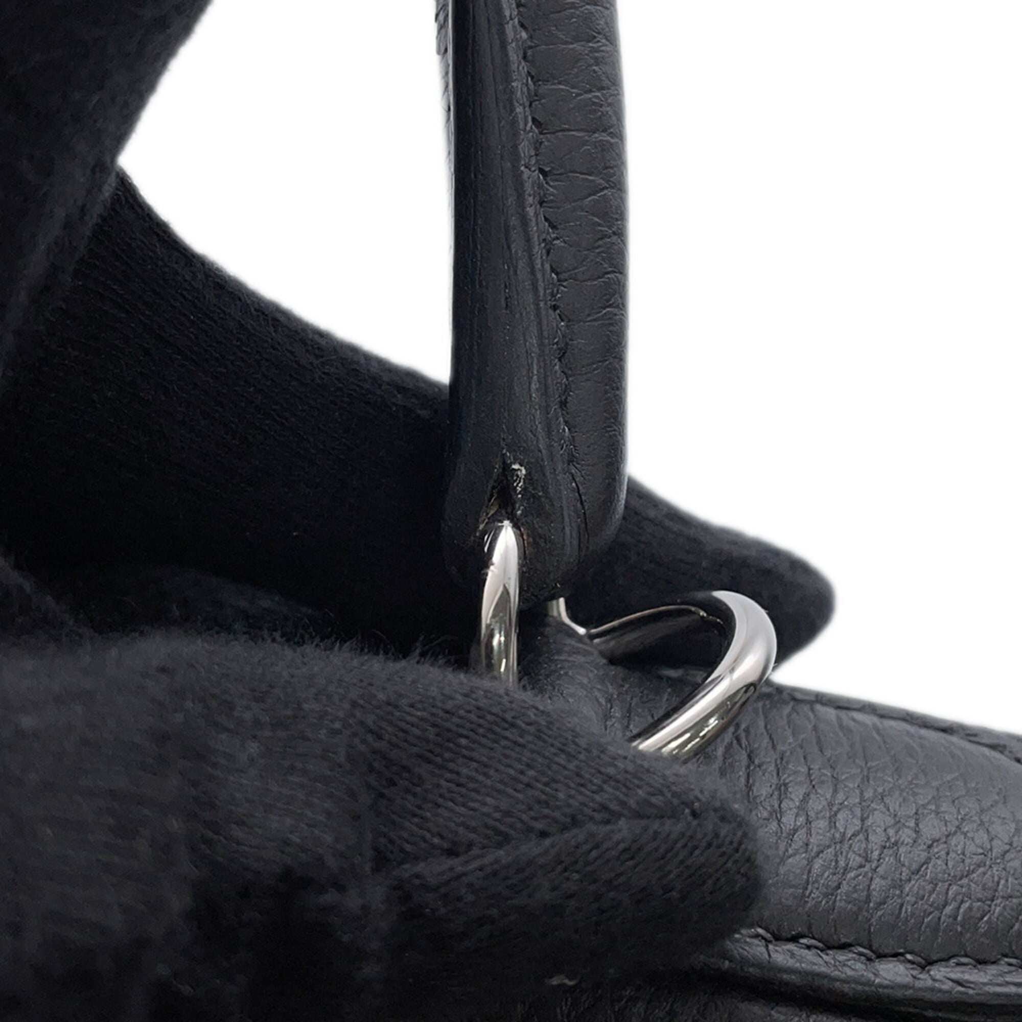 Hermes Kelly Black Togo Leather Handbag (Pre-Owned)