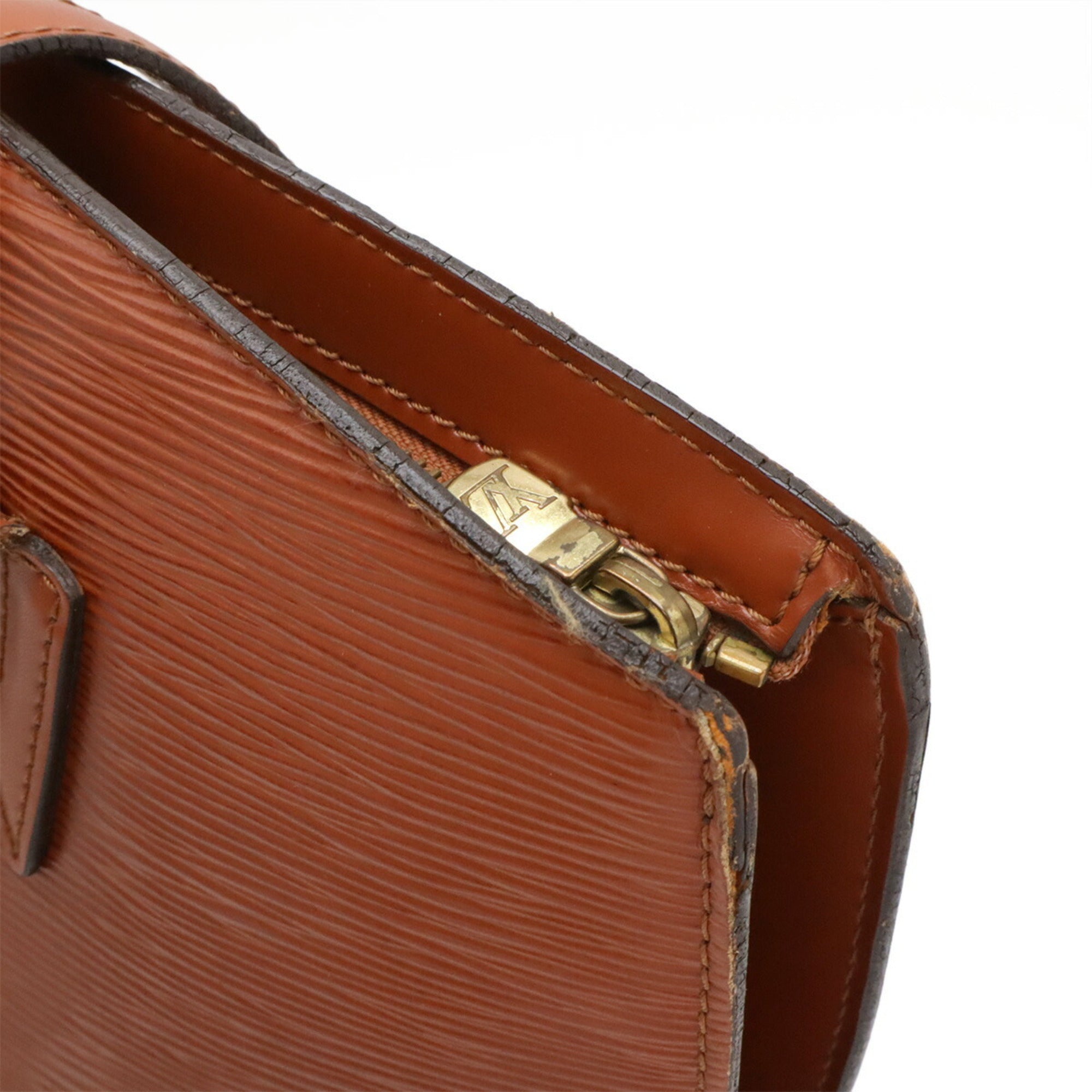 Louis Vuitton Brown Epi Leather Handbag Tote Bag (Pre-Owned)