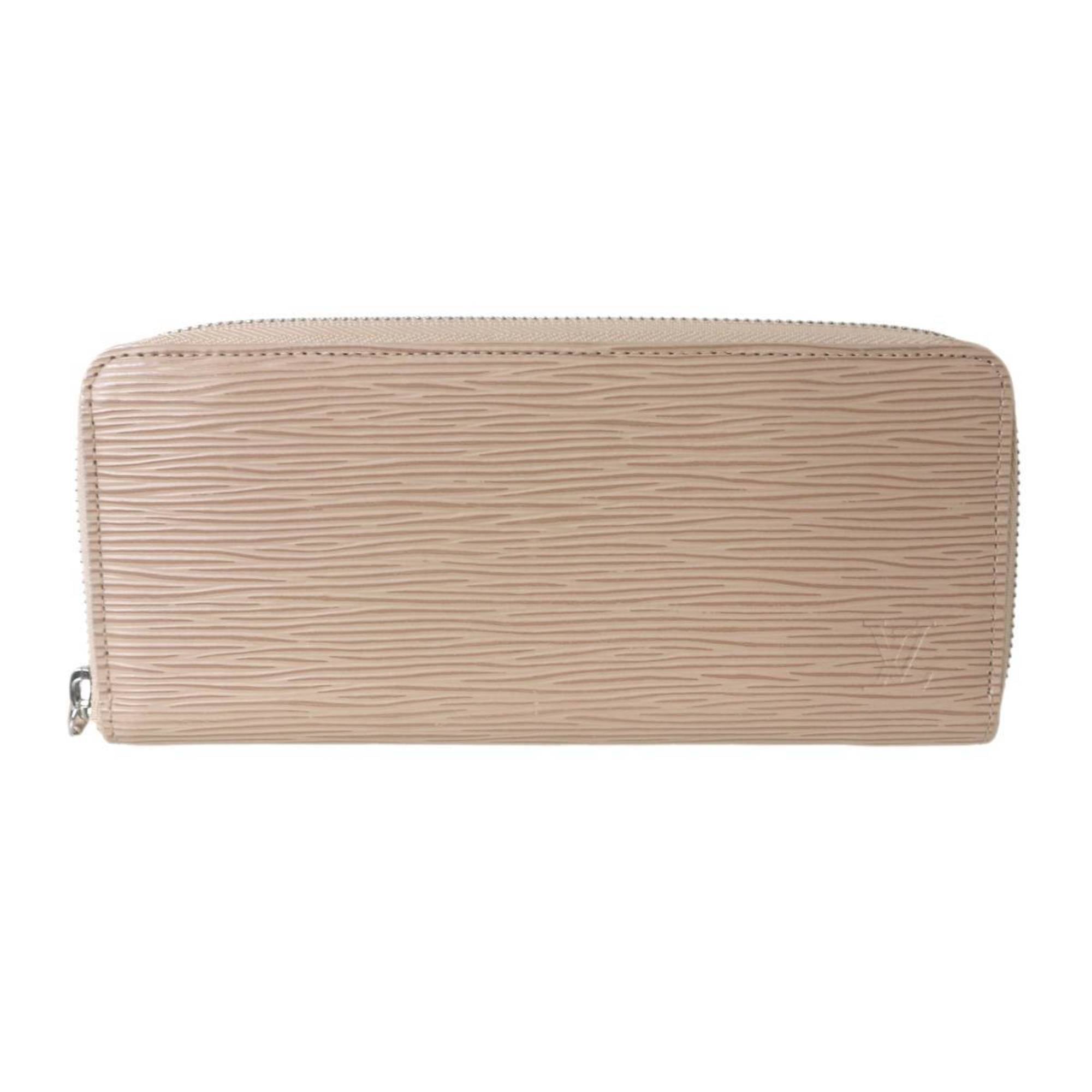 Louis Vuitton Beige Pink Long Wallet (Bi-Fold) (Pre-Owned)