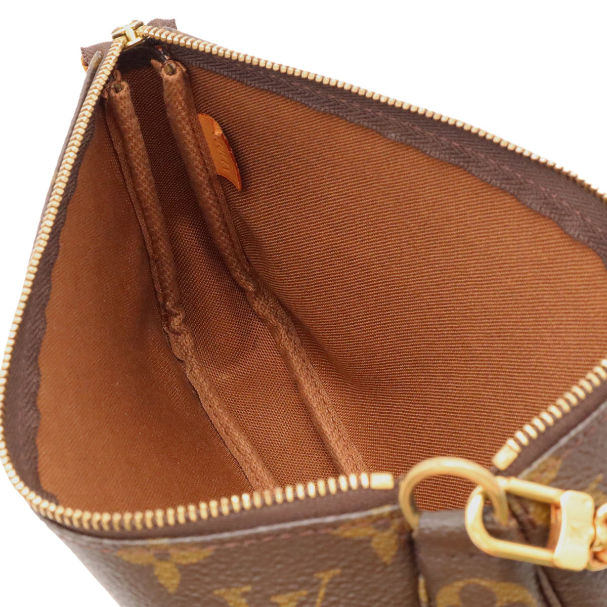Louis Vuitton Brown Monogram Monogram Handbag Pochette Pouch (Pre-Owned)