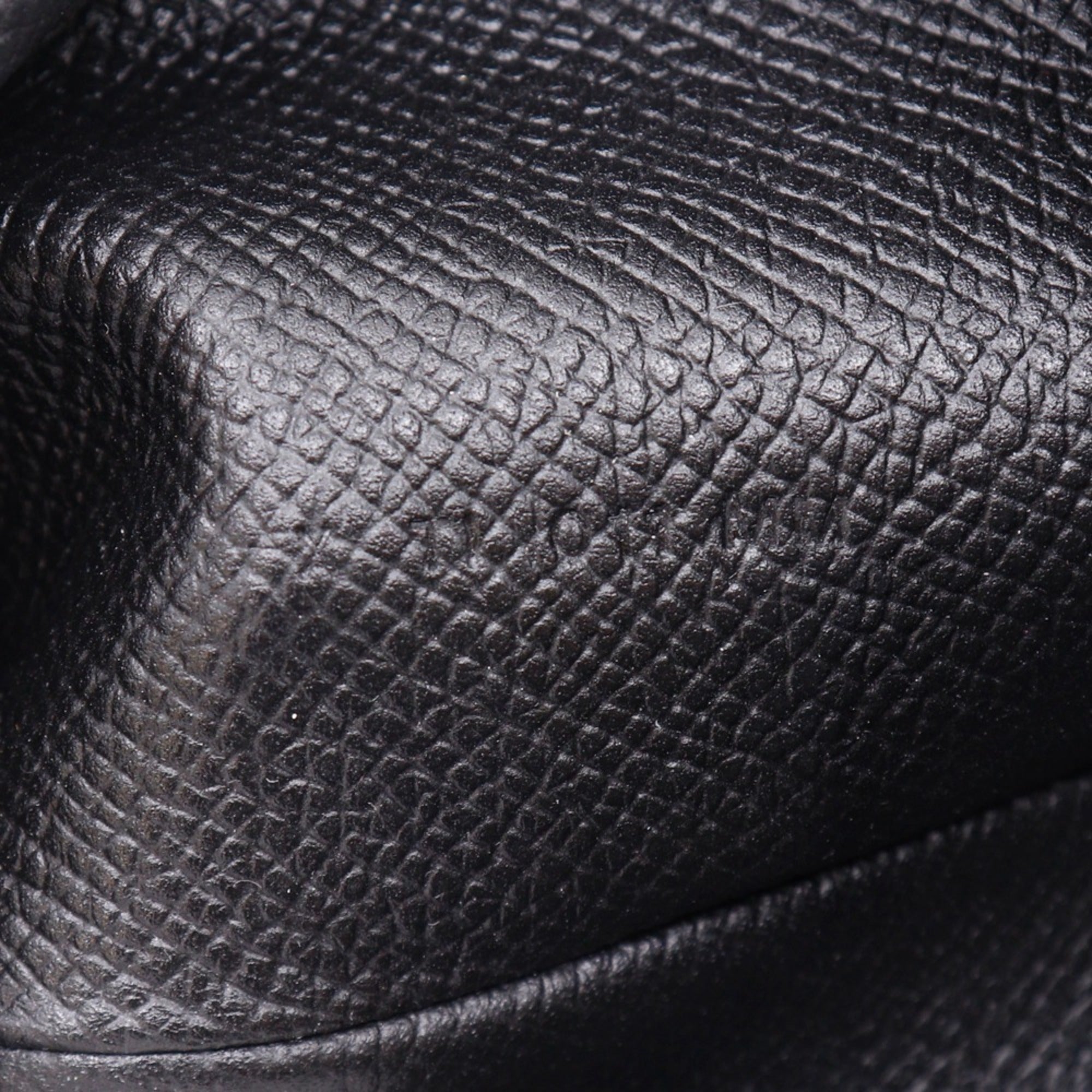 Hermes Black Epsom Leather Long Wallet (Bi-Fold) (Pre-Owned)