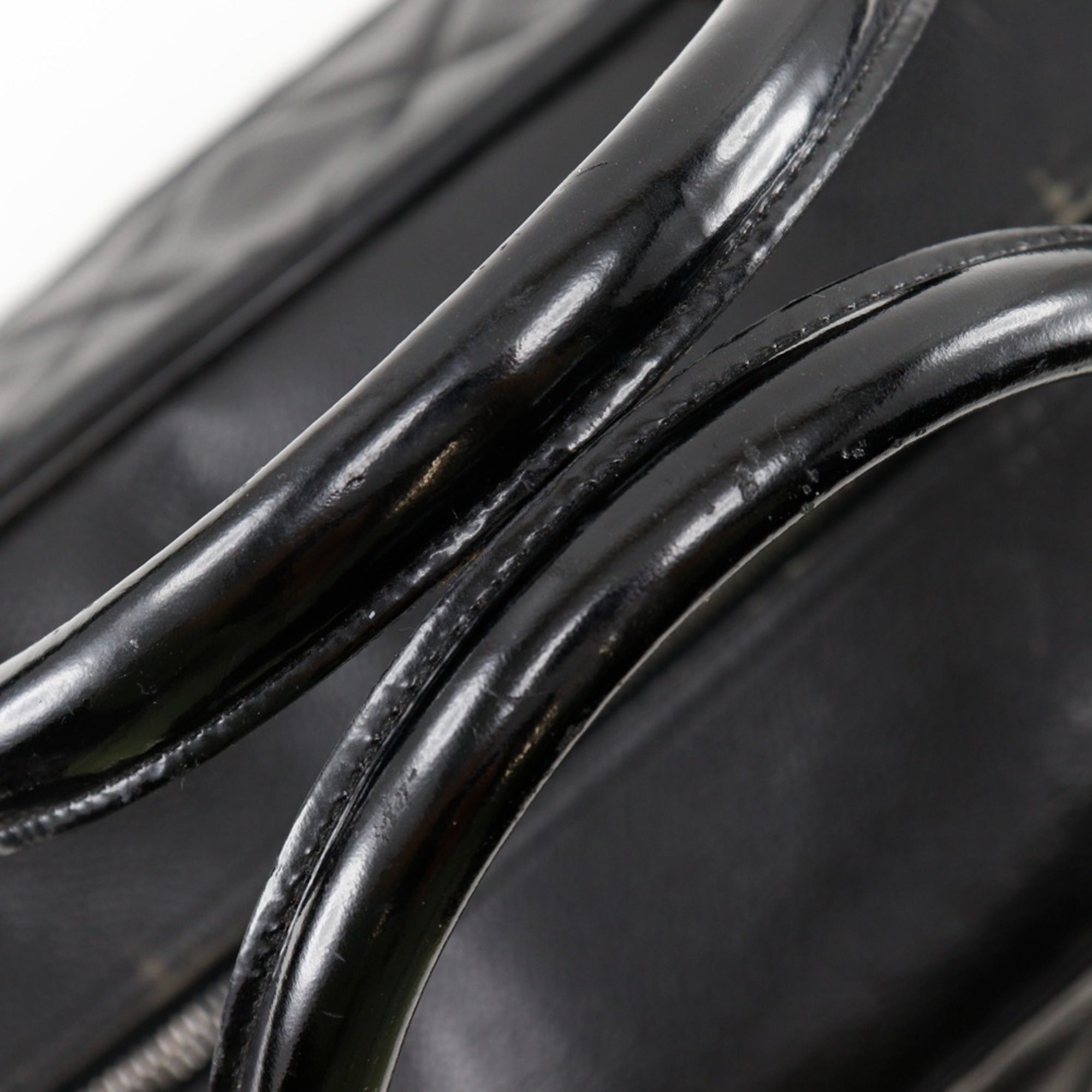 Chanel Black Leather Boston Bag (Pre-Owned)