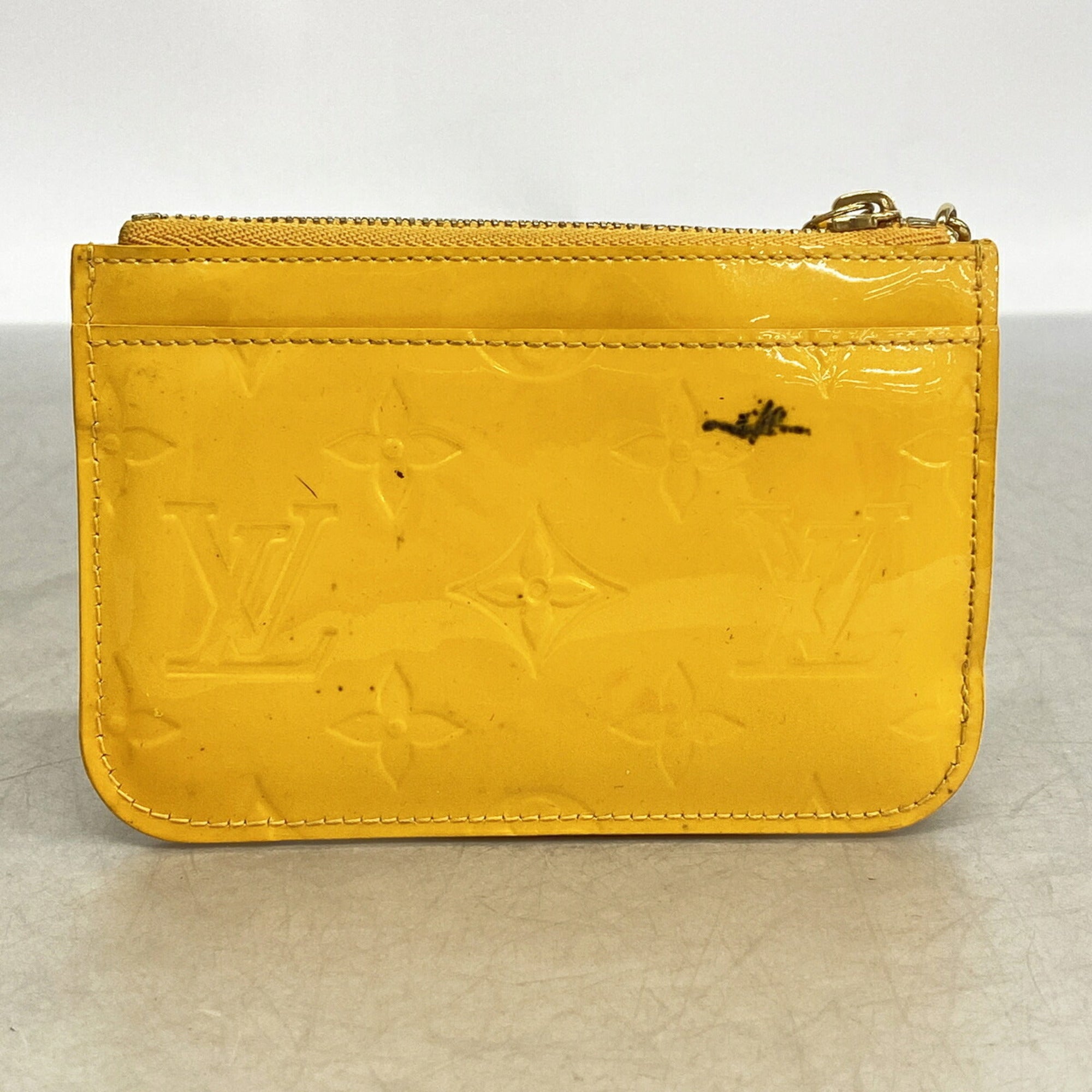 Louis Vuitton Yellow Coin Purse/Coin Case (Pre-Owned)