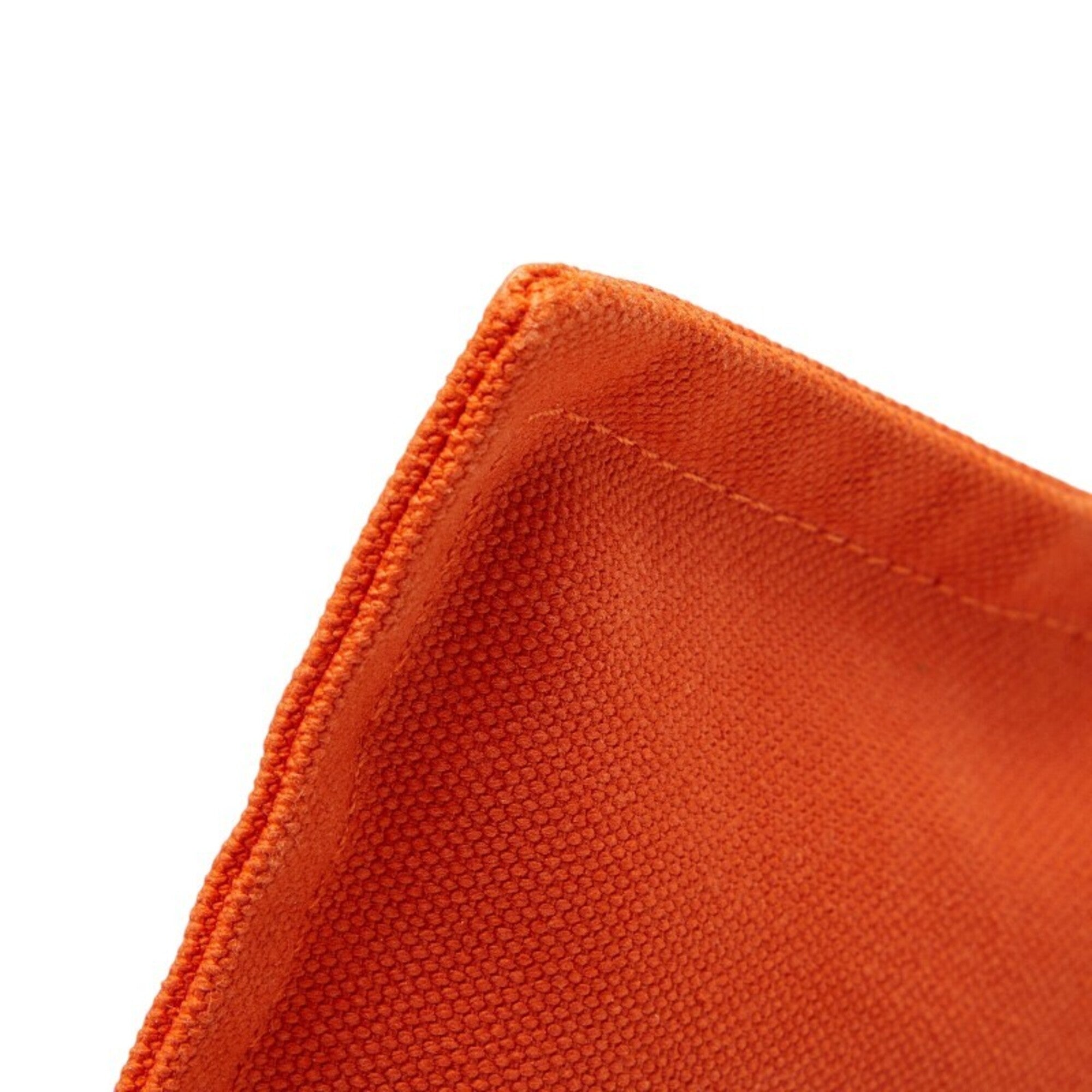 Hermes Orange Cotton Handbag Pouch (Pre-Owned)