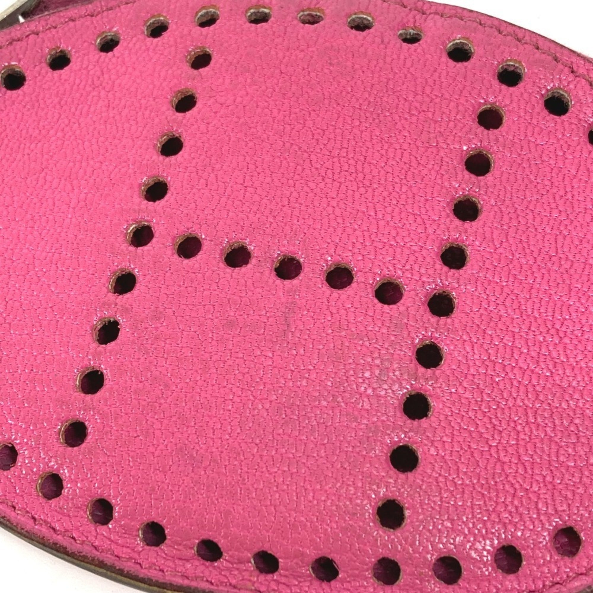 Hermes Pink Chevre Leather Coin Purse/Coin Case (Pre-Owned)