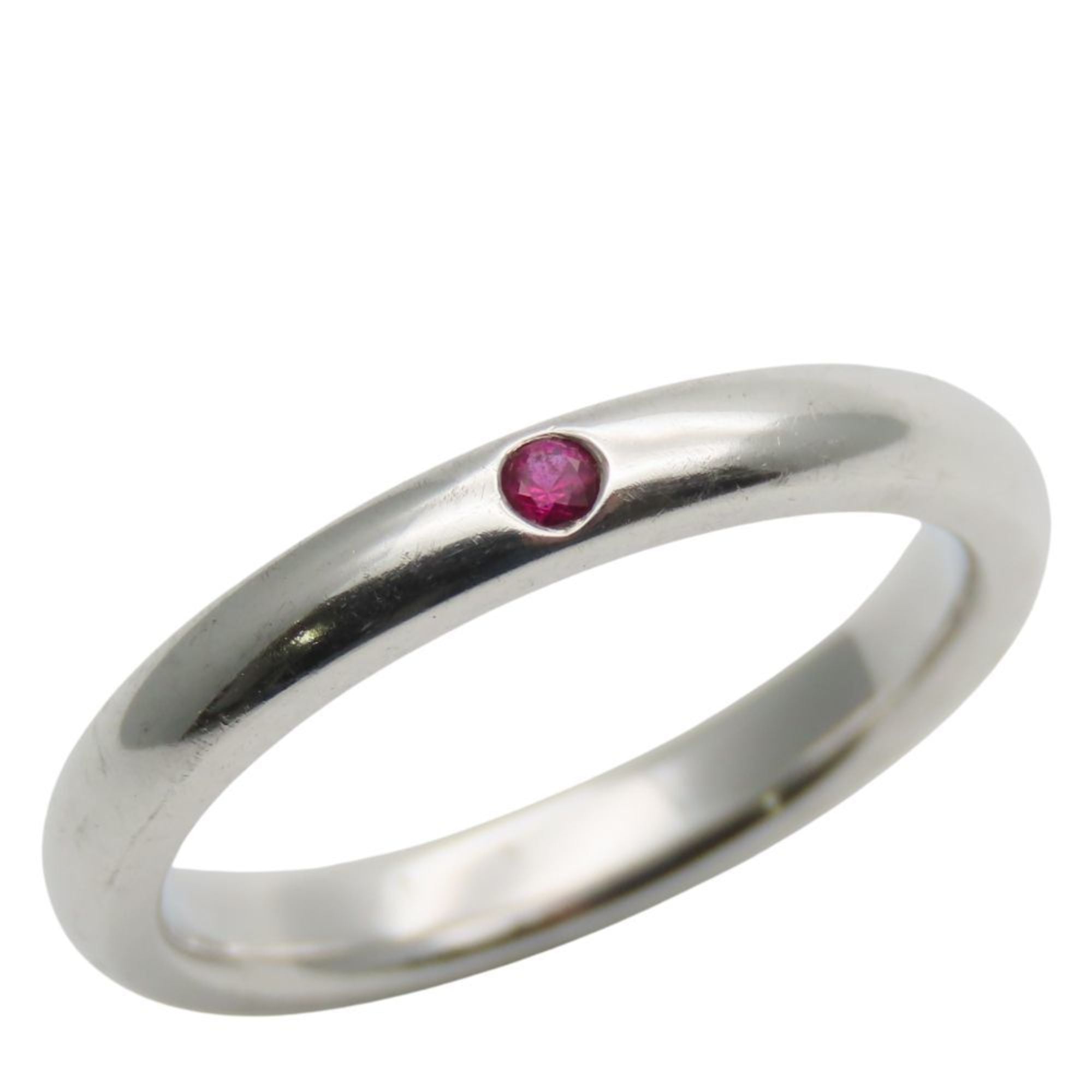 Tiffany Silver Silver 925 Band Ring (Pre-Owned)