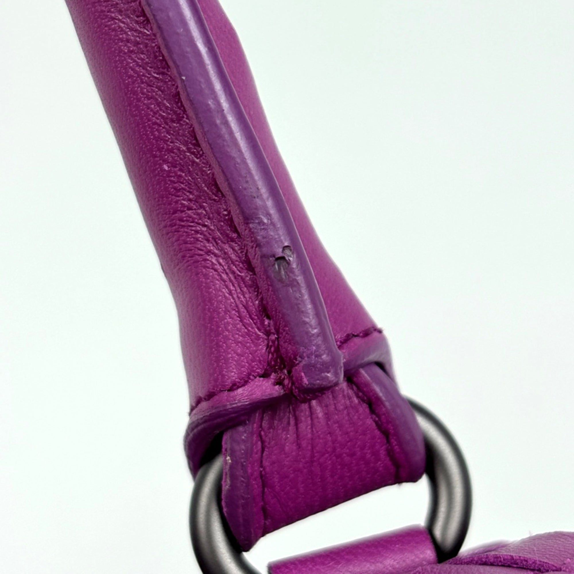 Bottega Veneta Intrecciato Purple Intrecciato Tote Bag (Pre-Owned)