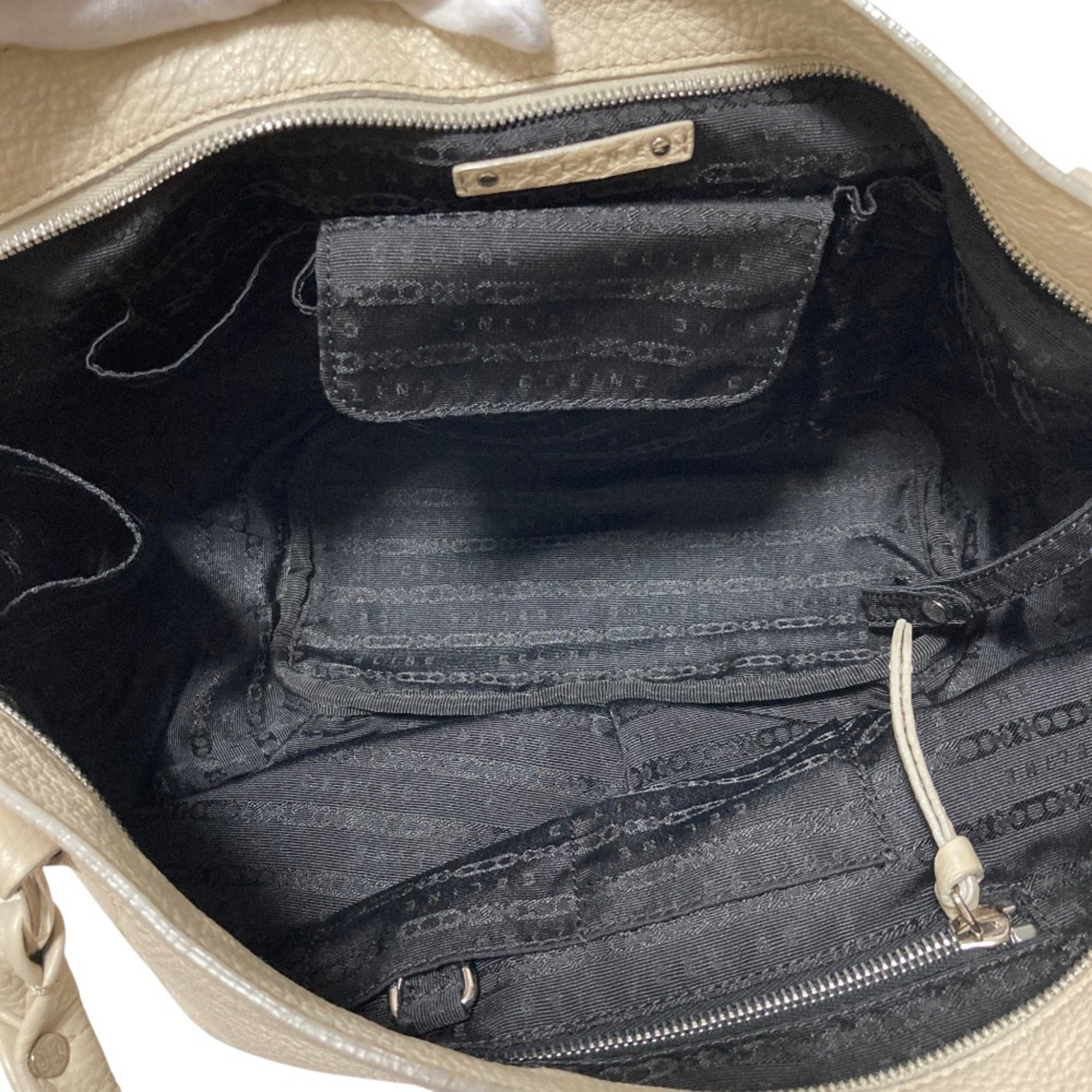 Celine Gray Leather Handbag (Pre-Owned)