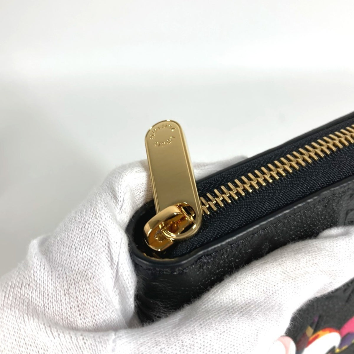 Louis Vuitton Black Multi-Color Monogram Empreinte Long Wallet (Bi-Fold) (Pre-Owned)