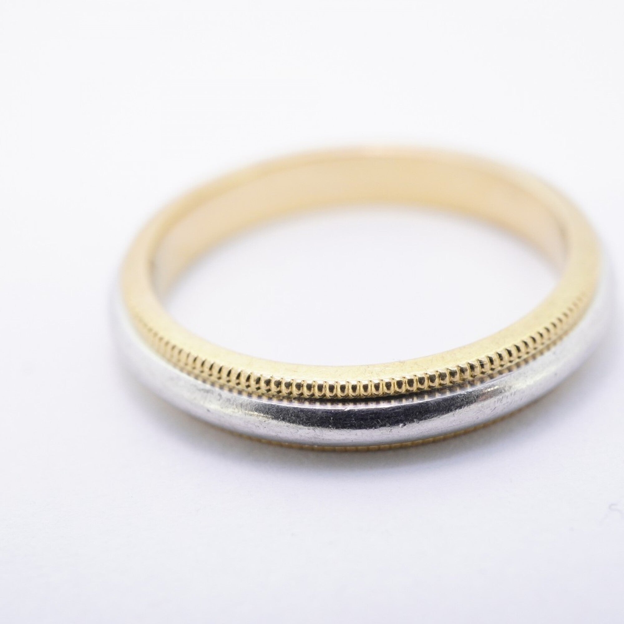 Tiffany Yellow Gold (18K) Platinum 950 Band Ring (Pre-Owned)
