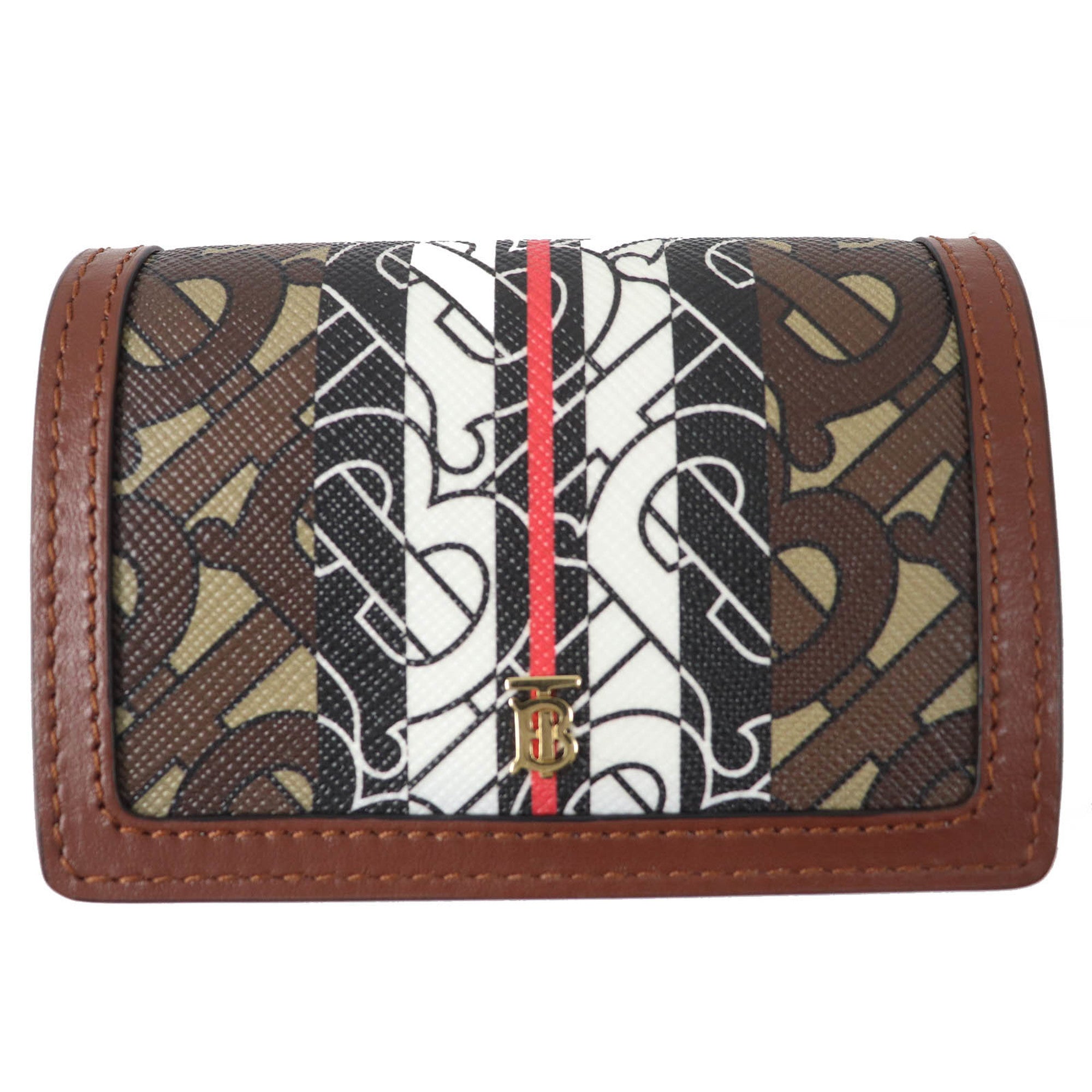 Burberry Brown Pvc Chain/Shoulder Wallet (Pre-Owned)